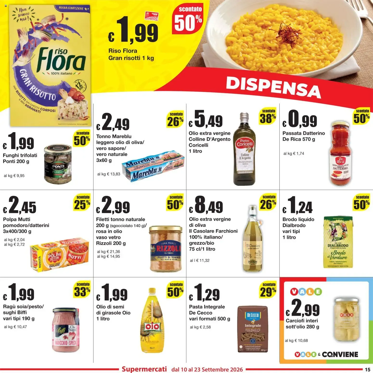 Sì con Te volantino dal 10/09/2026 - online Offerte da 10 settembre a 23 settembre di 2026 - Pagina del volantino 15