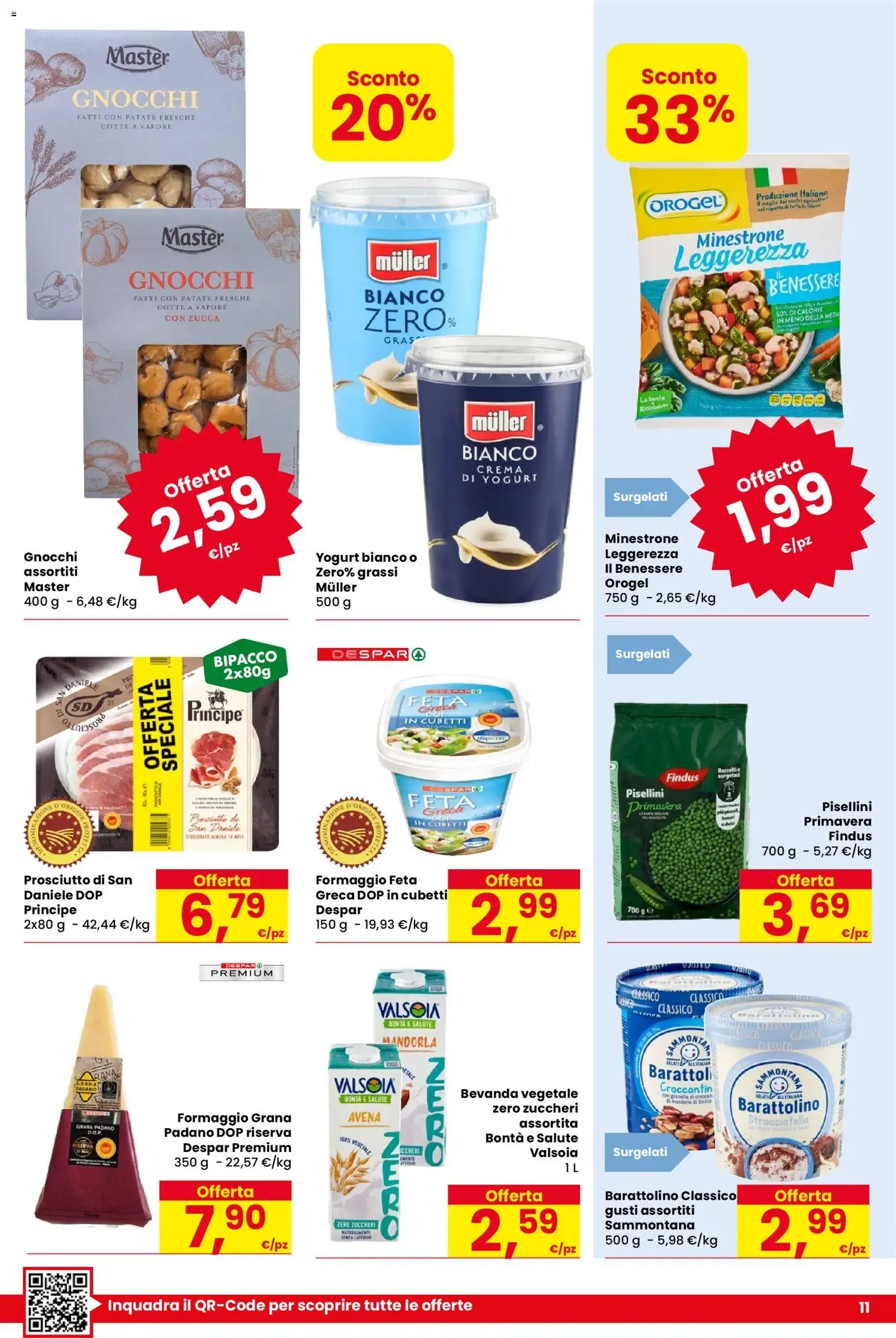 Despar Sottocosto da 1 ottobre a 10 ottobre di 2026 - Pagina del volantino 11