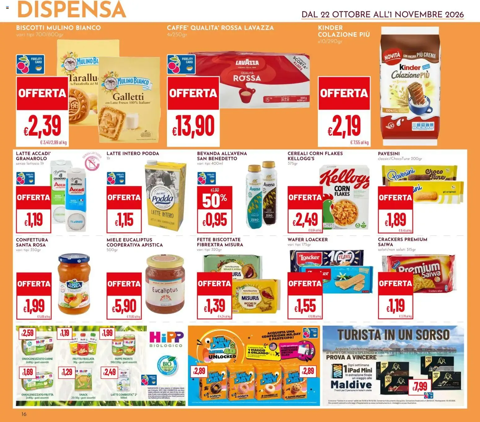 Brochure Iper Pan & Superpan: Sottofreschi da 22 ottobre a 1 novembre di 2026 - Pagina del volantino 16