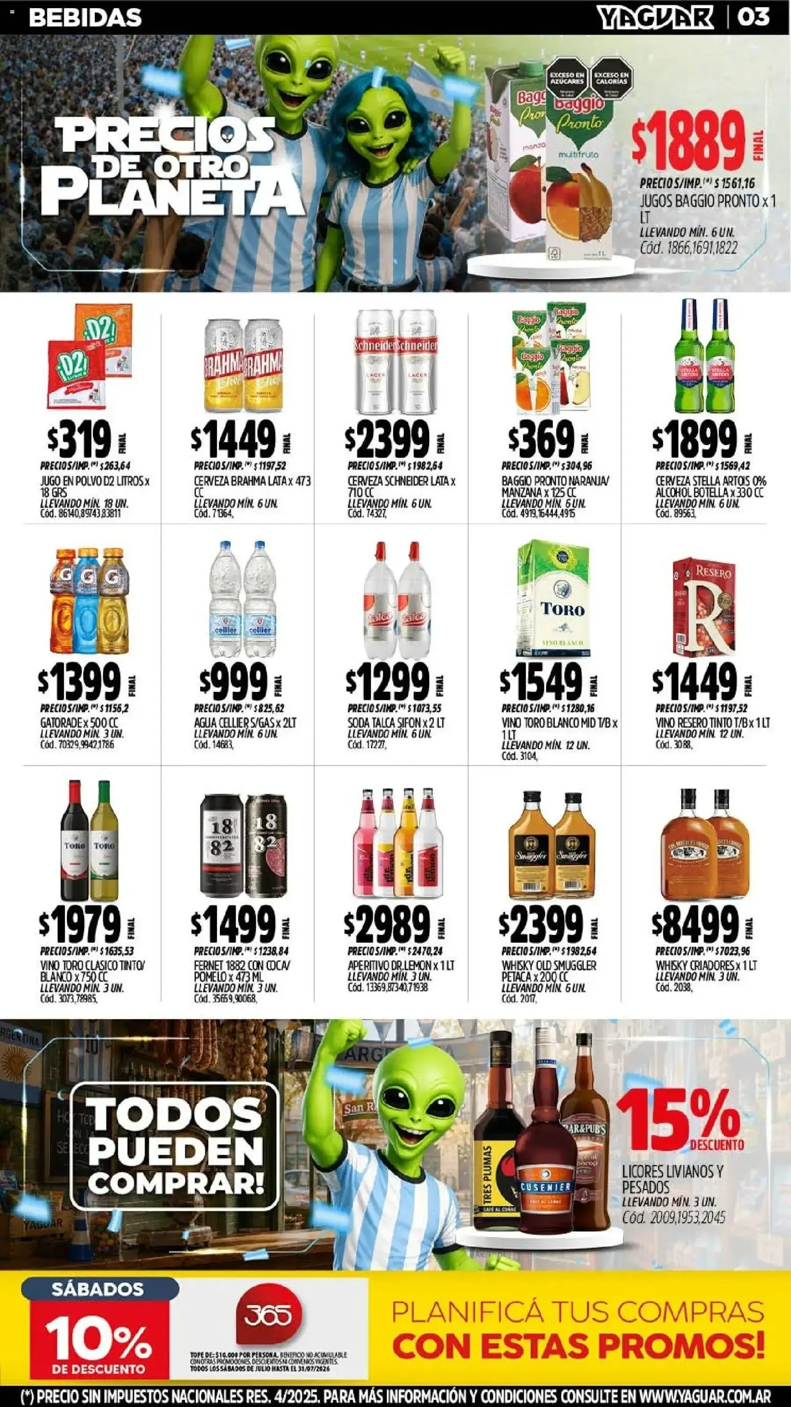Ofertas de Yaguar - Oferta Semanal San Juan del 13/07/2026 - 18/07/2026 13 de julio al 18 de julio 2026 - Página 4 del catálogo