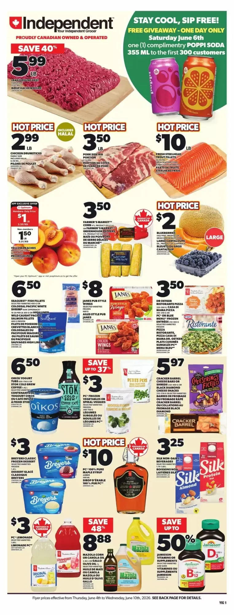 Independent Grocer flyer week 23