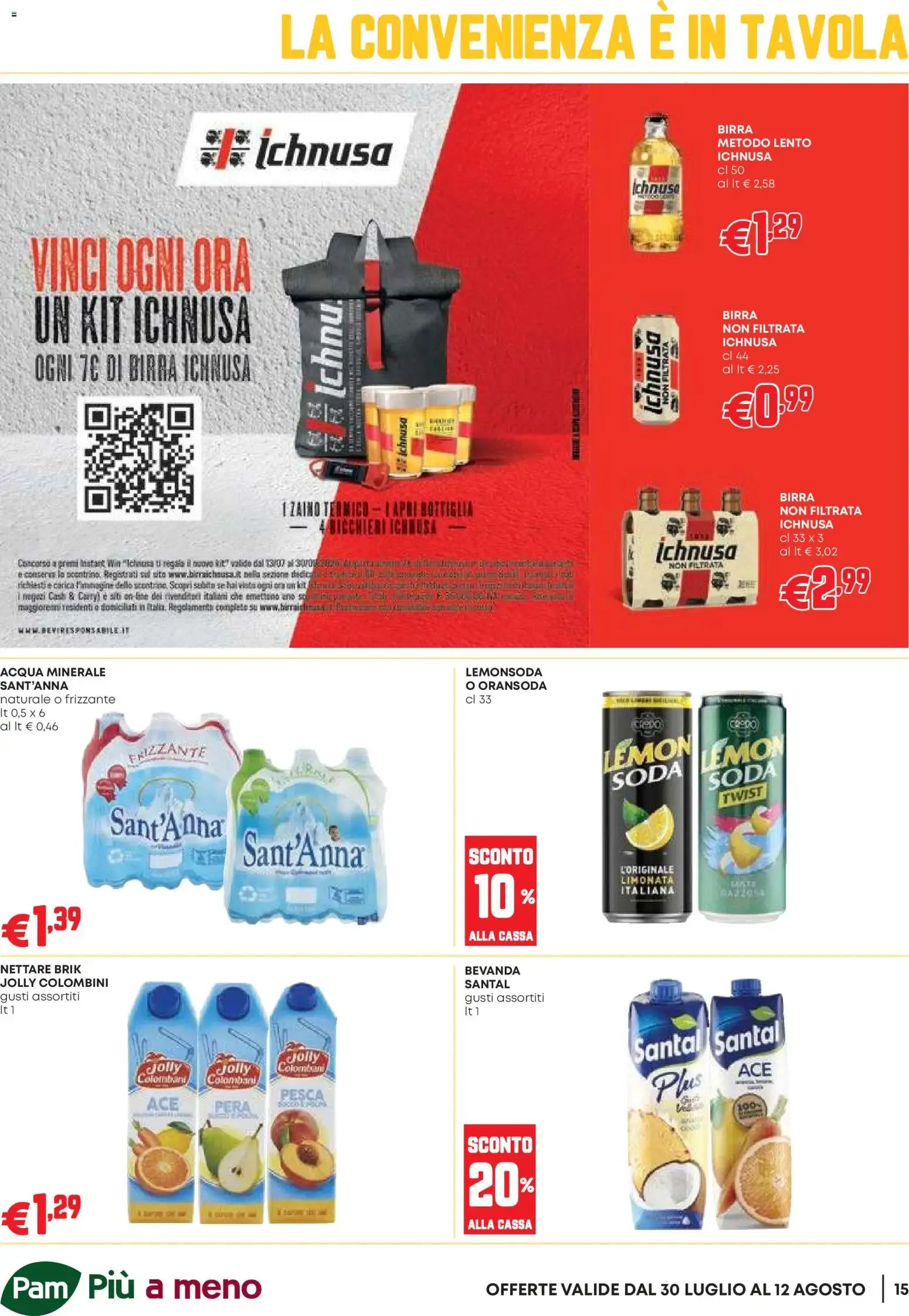 Nuovo PAM volantino Occasioni Extra dal 30/07/2026 > offerte anteprima 🛍️ da 30 luglio a 12 agosto di 2026 - Pagina del volantino 15