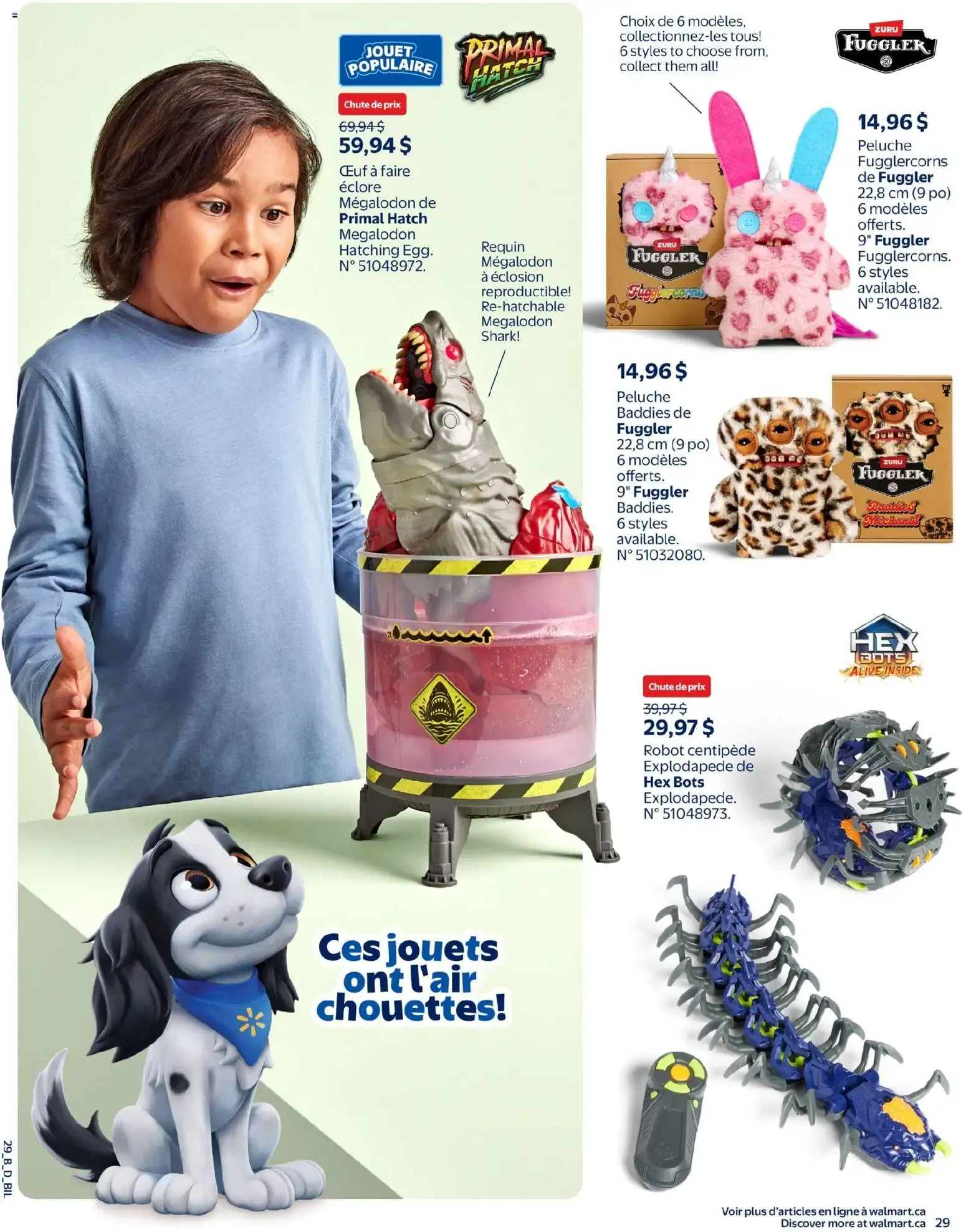 Walmart circulaire - Livret des jouets from Oct 15, 2026 > weekly specials & deals from October 15 to December 23 2026 - flyer page 39