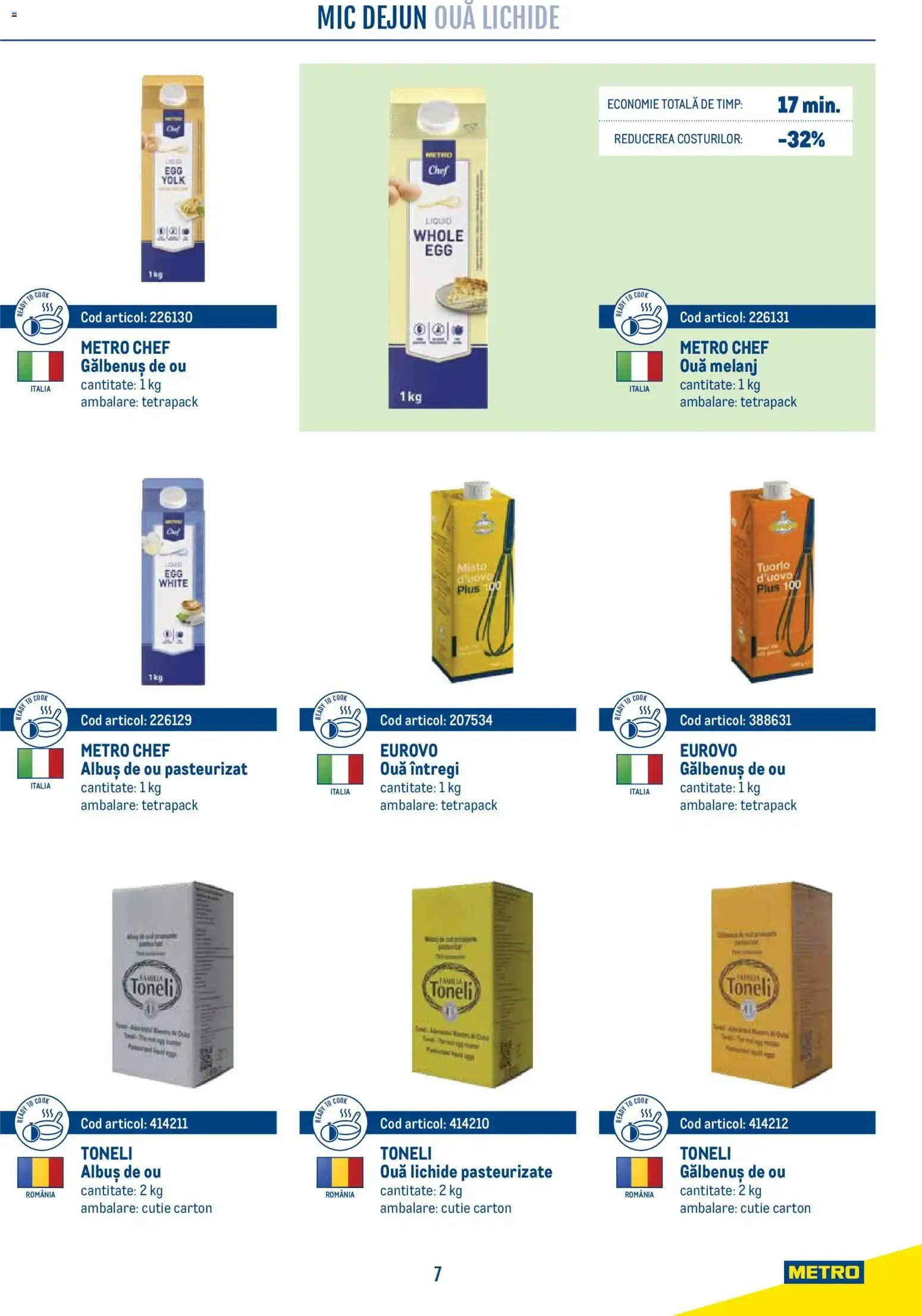 Catalog Metro Catalog Smart Chef - Oferta 21.04.2026 - 31.12.2026 de la 21 aprilie până la 31 decembrie 2026 - Revista Pagina 7