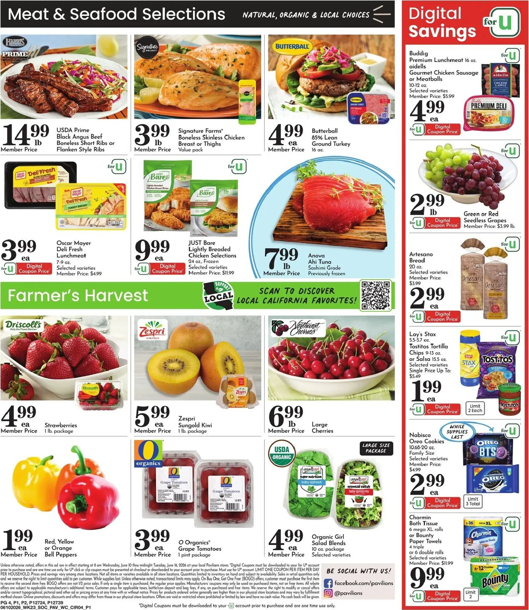 Weekly ad Pavilions Cyber Sale! flyer valid June 10-16, 2026 from June 10 to June 16 2026 - Page 4