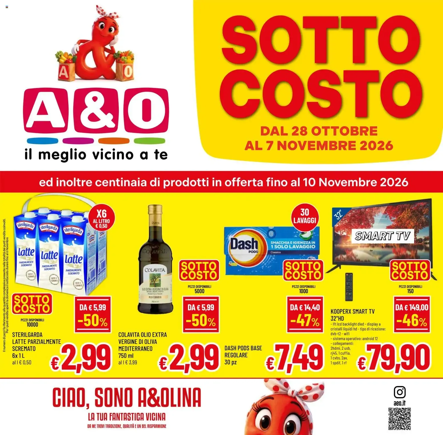 A&O volantino dal 28/10/2026 - online Offerte