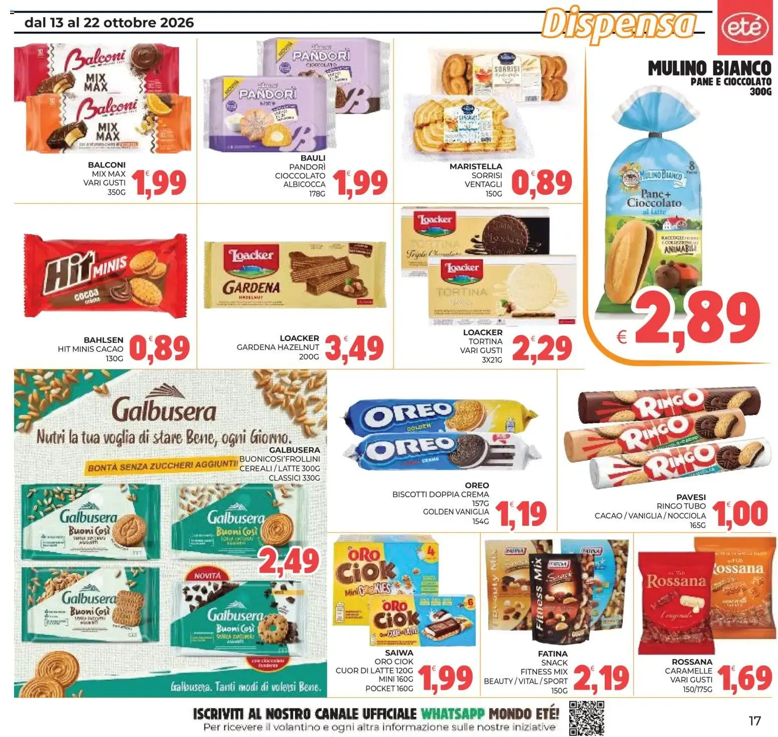 Eté volantino dal 13/10/2026 - online Offerte da 13 ottobre a 22 ottobre di 2026 - Pagina del volantino 17