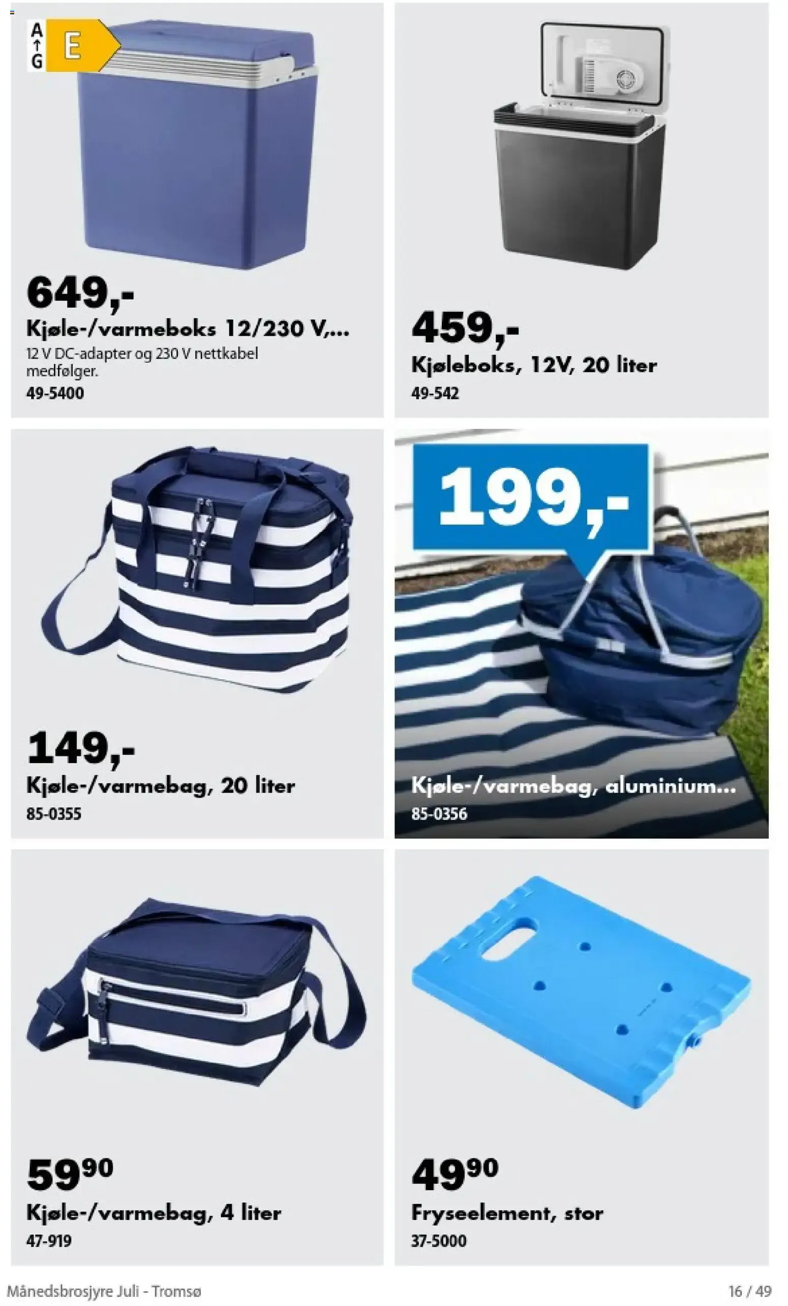 Biltema Månedsbrosjyre Juli - National (01/07/2026 - 30/07/2026) - Kundeavis og tilbud fra 1. juli til 30. juli 2026 - kundeavisside 16