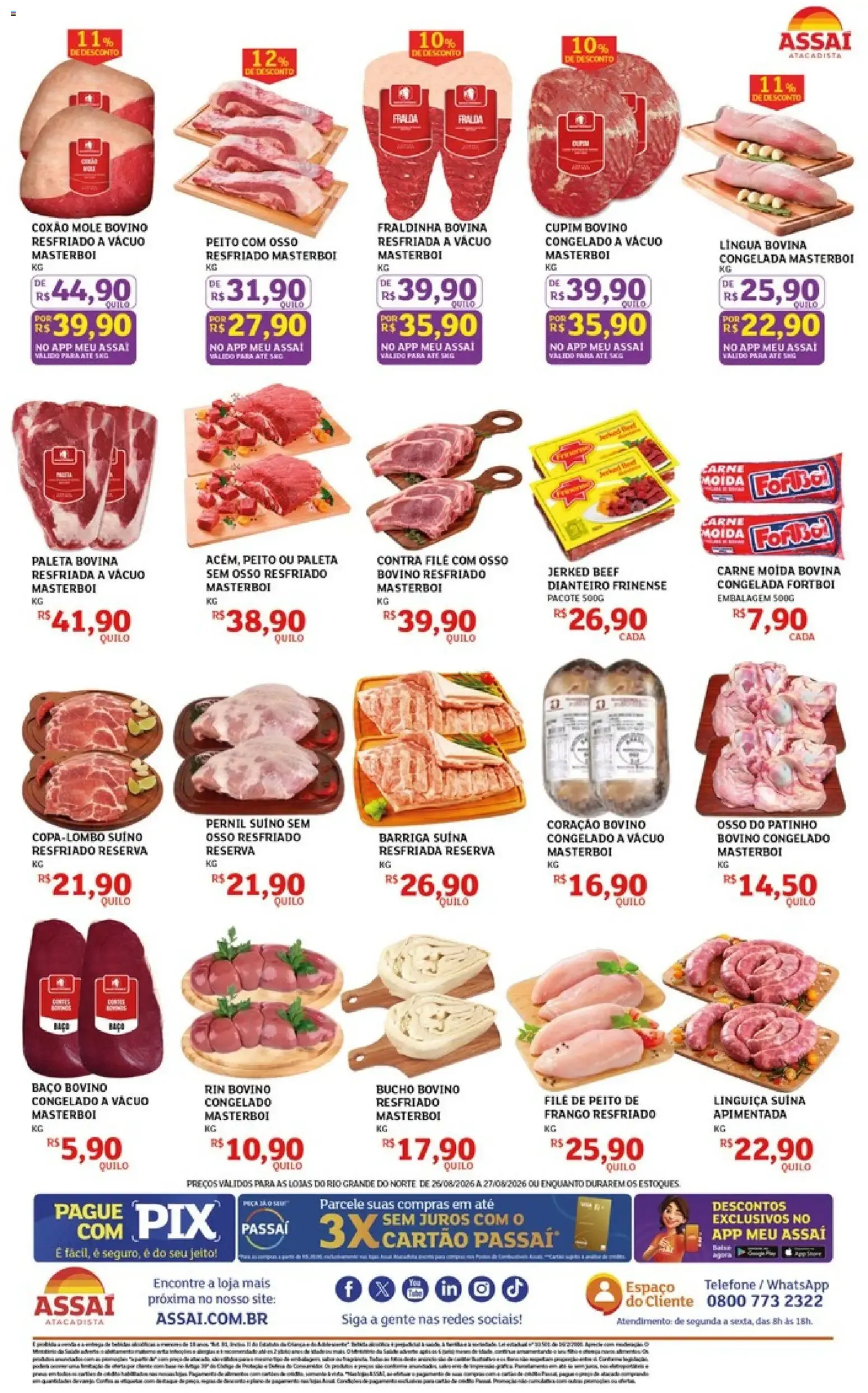 Encarte de Assaí Atacadista ofertas - RN de 26/08/2026 | Promoções Online 26 de agosto até 27 de agosto 2026 - Pagina 2