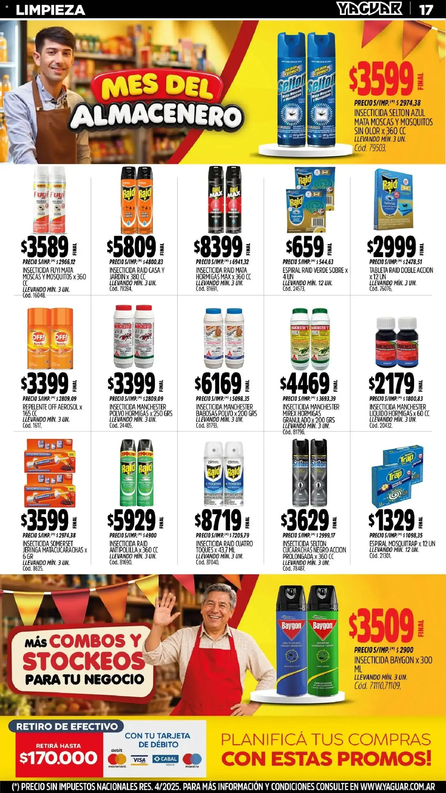 Ofertas de Mayorista Yaguar - Mes del Almacenero 31 de agosto al 6 de septiembre 2026 - Página 17 del catálogo