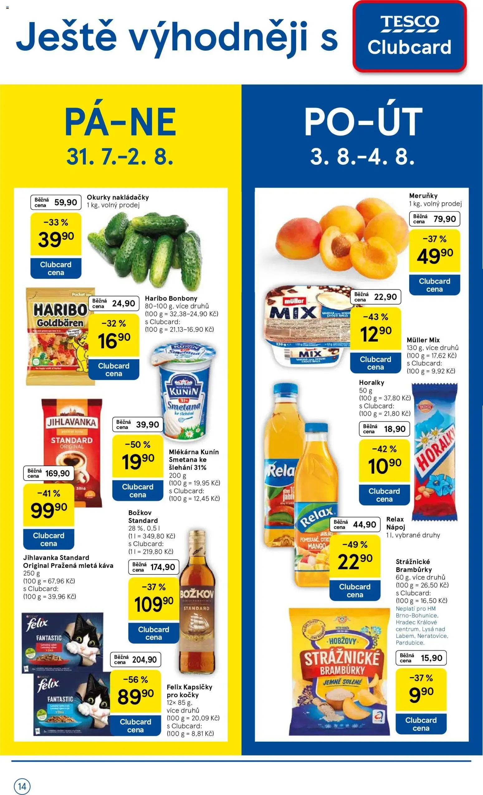 Tesco leták na tento + příští týden 29.07.2026 - 29. července 4. srpna 2026 - Page 14