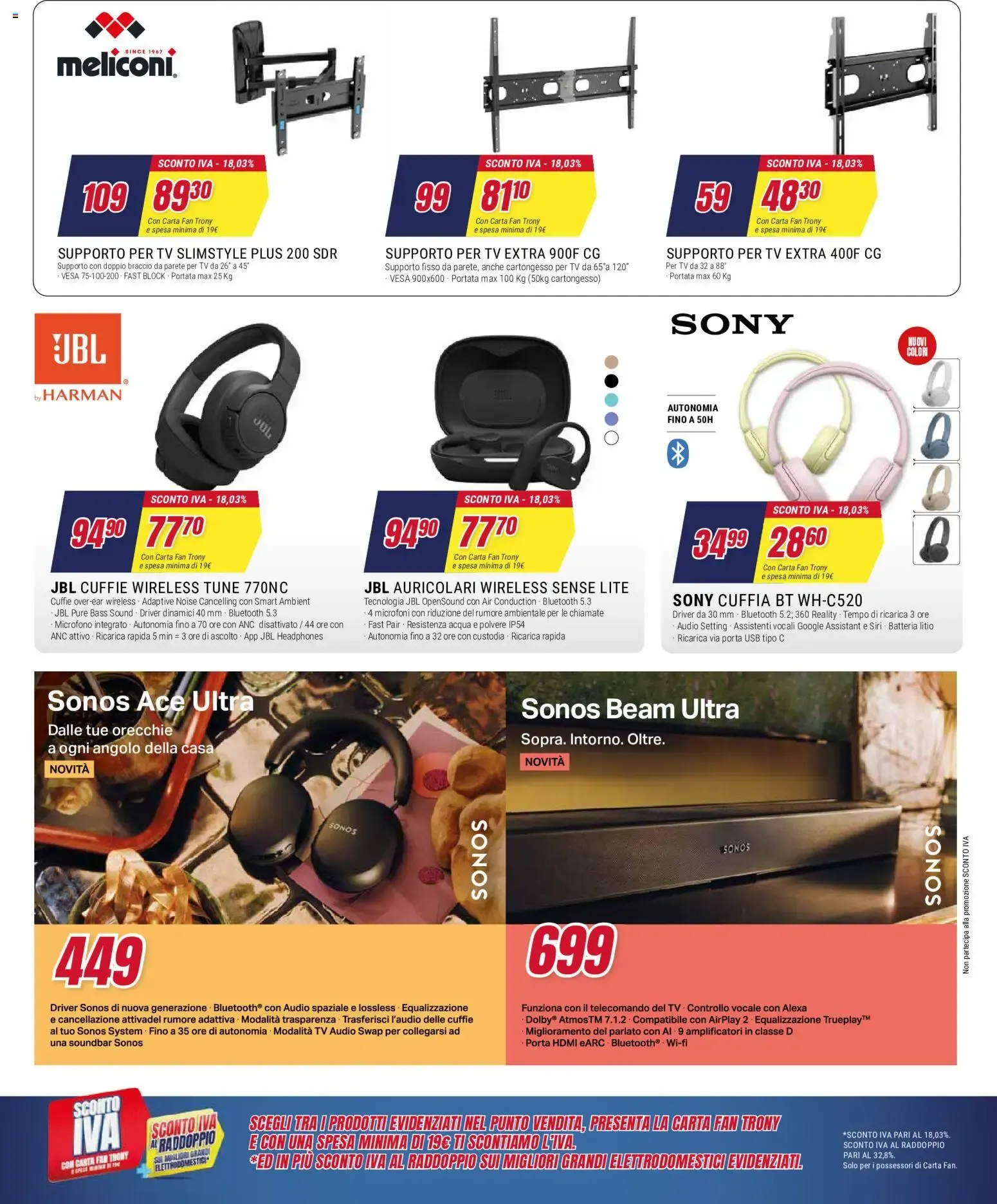 Trony - SCONTO IVA - Dall'1 al 15 ottobre da 1 ottobre a 15 ottobre di 2026 - Pagina del volantino 7