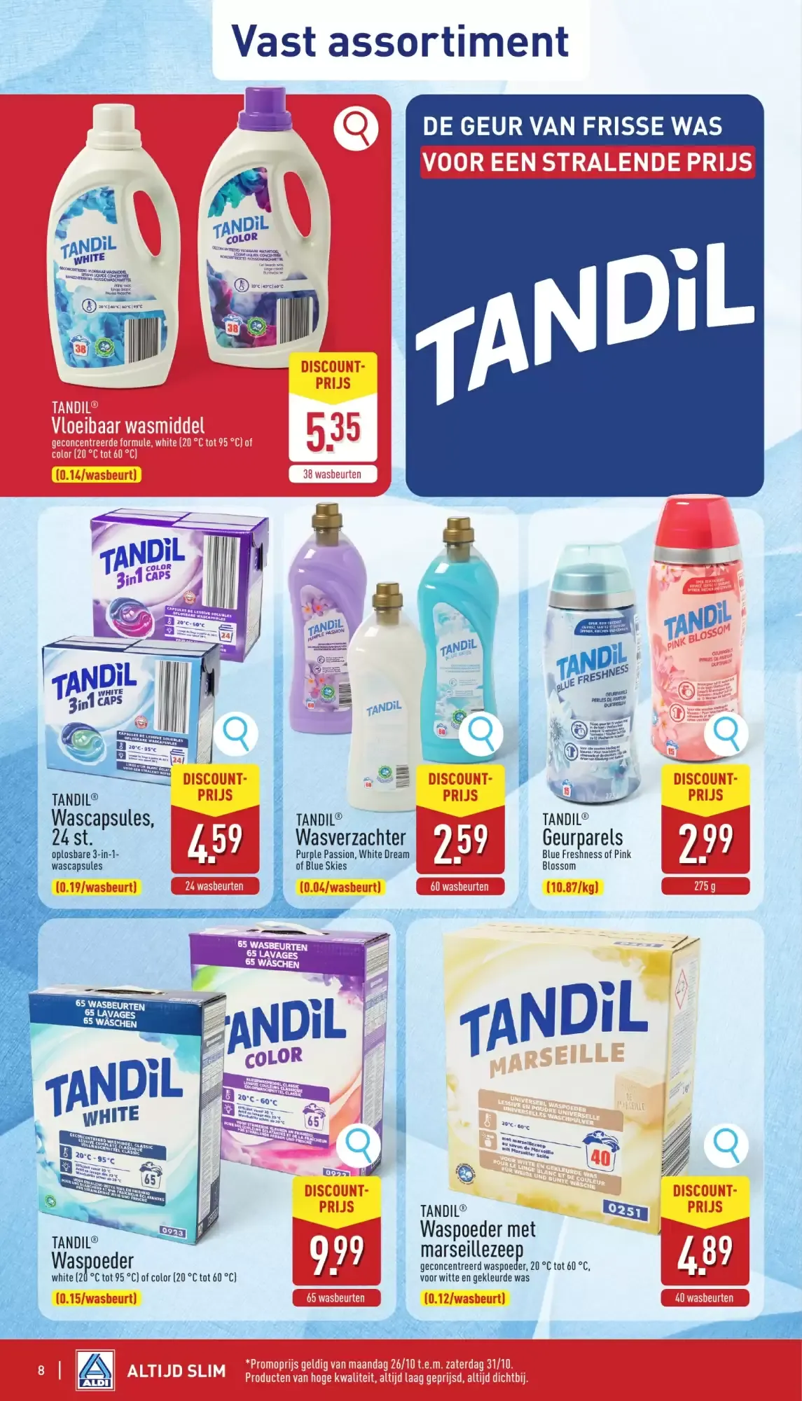 ALDI Folder 26/10 - 31/10 van 26 oktober tot 31 oktober 2026 - folder pagina 8