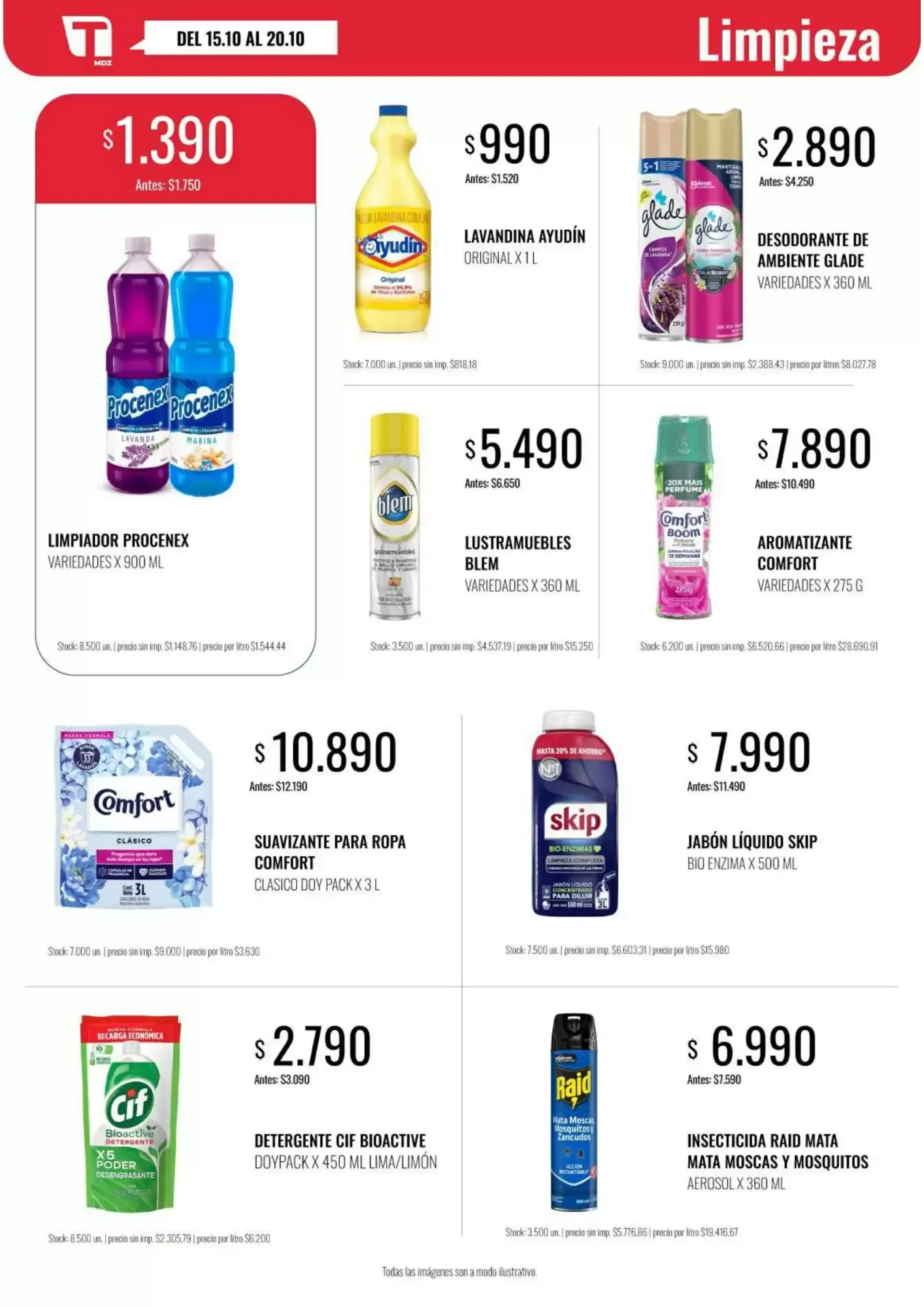 Ofertas de Catálogo de Ofertas Tadicor Mayorista - Minorista 15 de octubre al 20 de octubre 2026 - Página 10 del catálogo