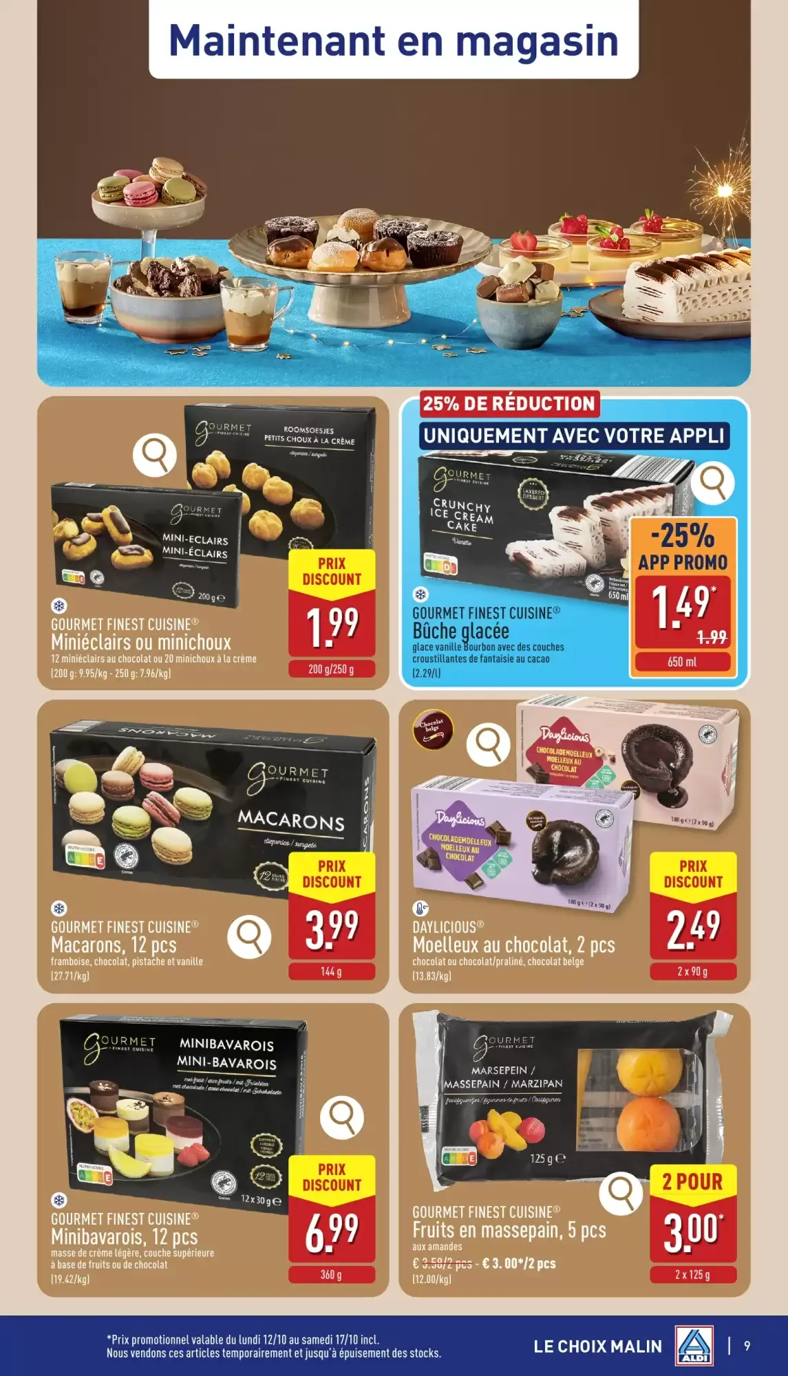 ALDI LE CHOIX MALIN van 12 oktober tot 17 oktober 2026 - folder pagina 9