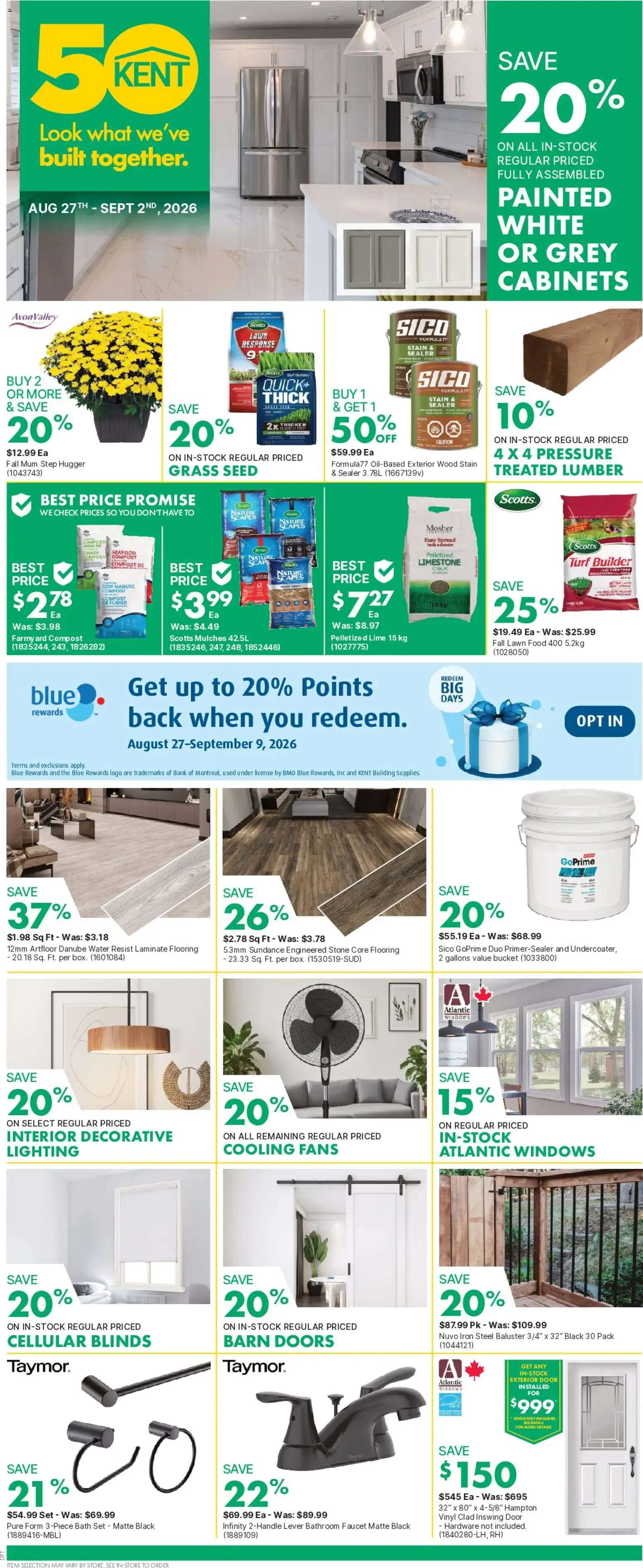 Kent weekly flyerr - NS from Aug 27, 2026 > weekly specials & deals from August 27 to September 2 2026 - flyer page 1