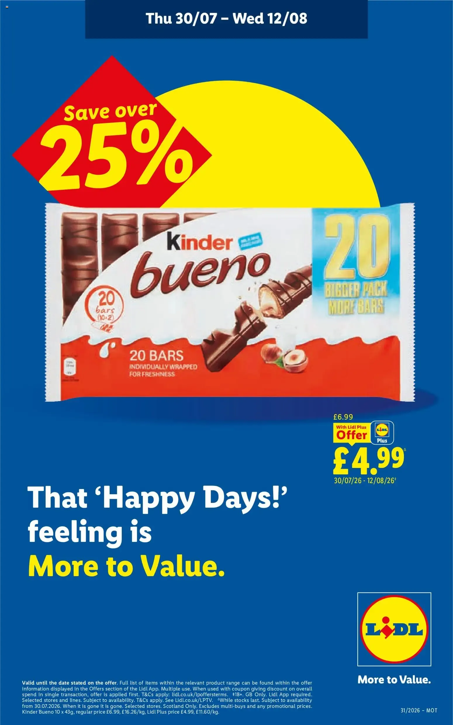 Weekly offers Scotland (30/07/2026 - 05/08/2026) - Offers Online from 30 July to 19 August 2026 - Catalogue Page 27