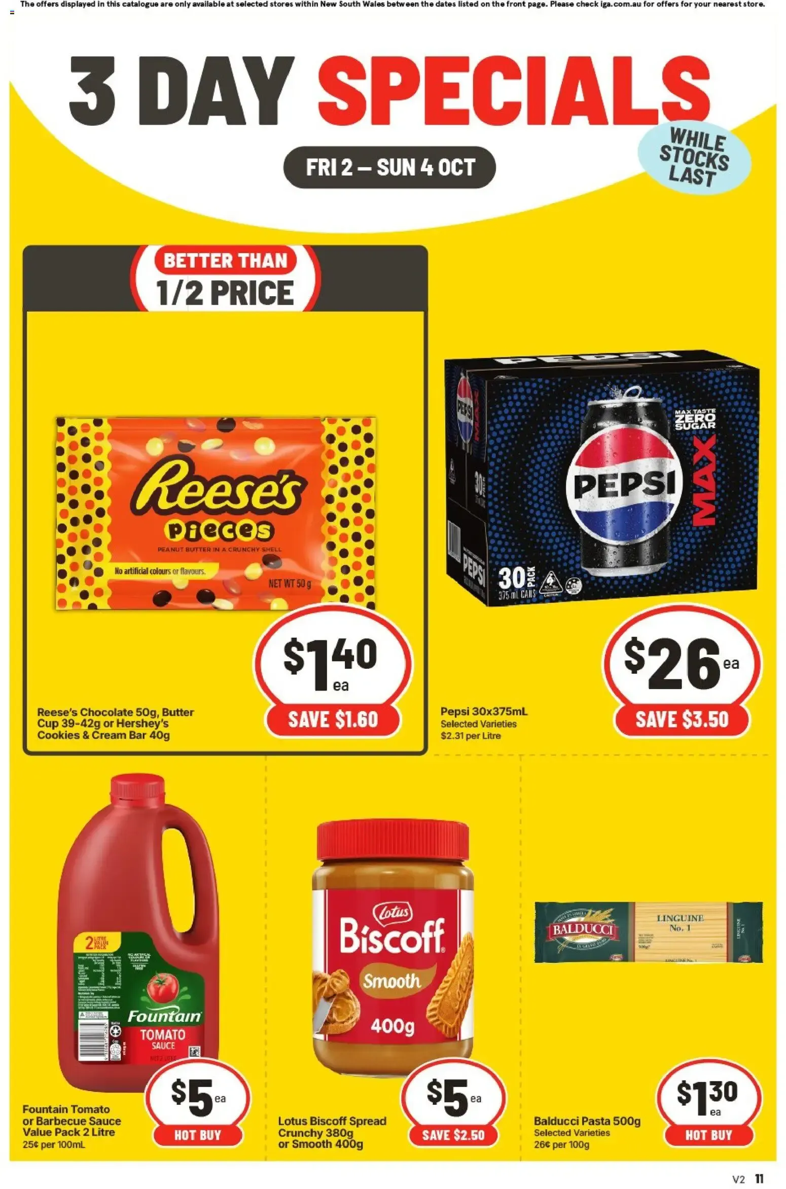 IGA 3 Day Specials Catalogue - Catalogue valid from 2 October to 4 October 2026 - page 3