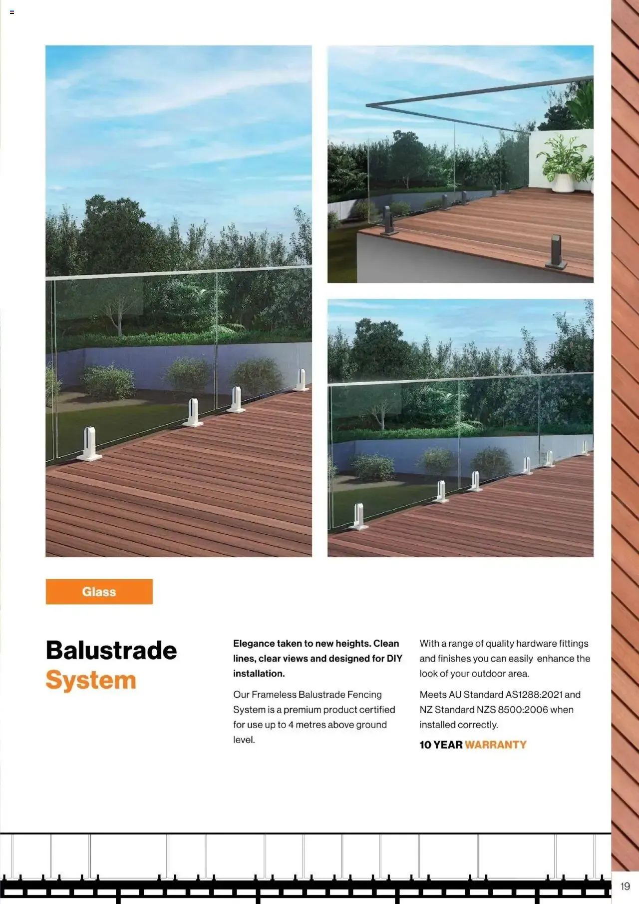 Fencing & Balustrades - Catalogue valid from 22 September to 22 September 2026 - page 19