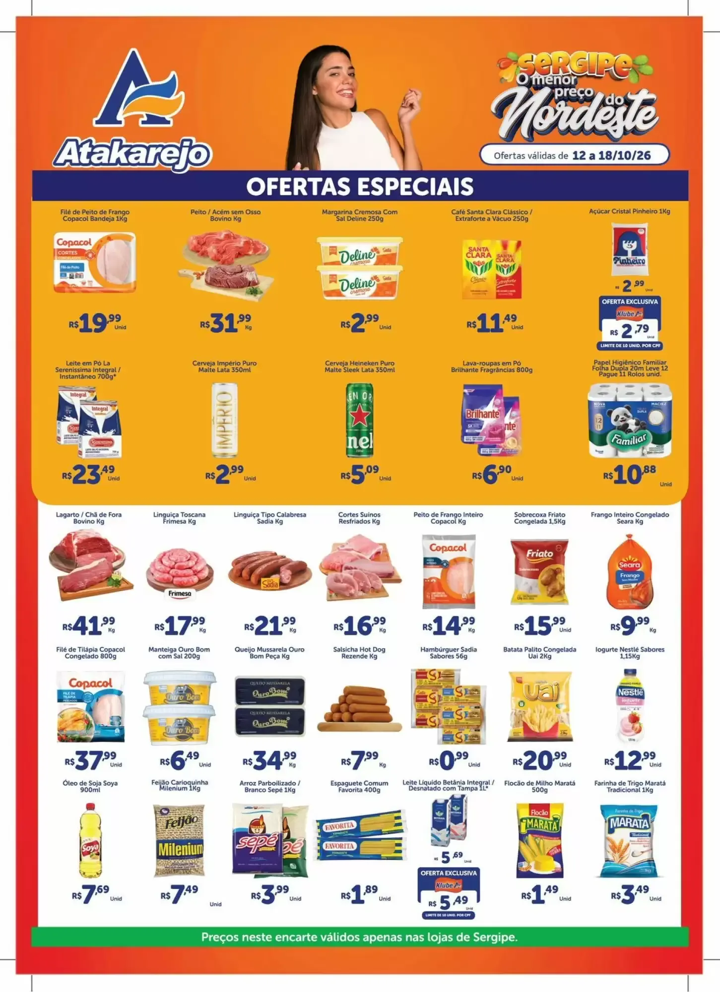 Encarte de Atakarejo Ofertas Especiais 12 de outubro até 18 de outubro 2026 - Pagina 1