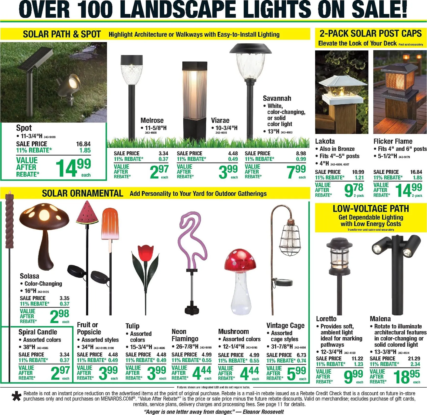Weekly promotion Menards: 11% Rebate & Fall Decor spanning from August 20 to August 30 2026 - Page 7 for Catalogue 365