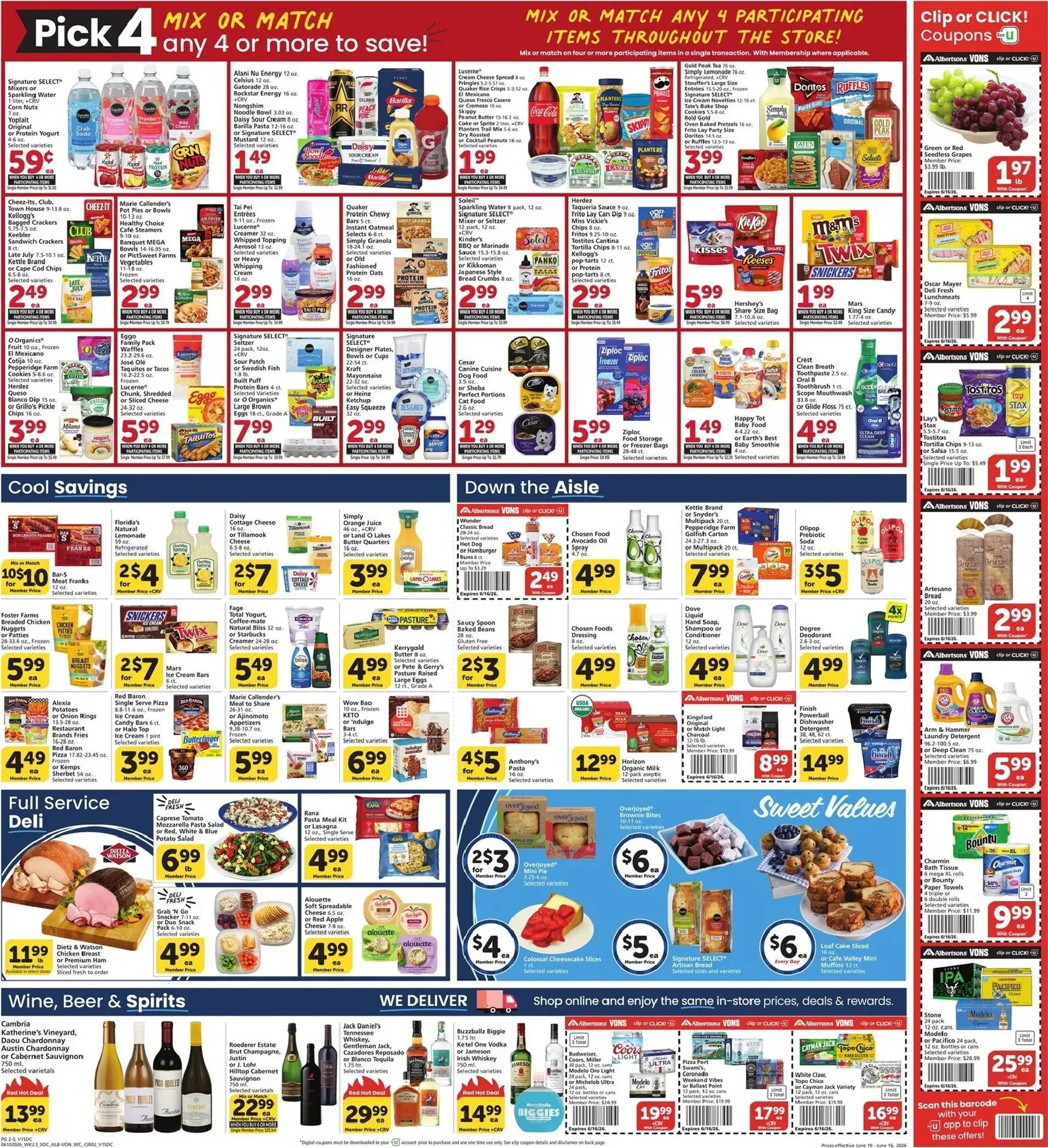 Weekly ad Future Vons flyer valid from Wednesday 06/10/2026 to Tuesday 06/16/2026 from June 10 to June 16 2026 - Page 3