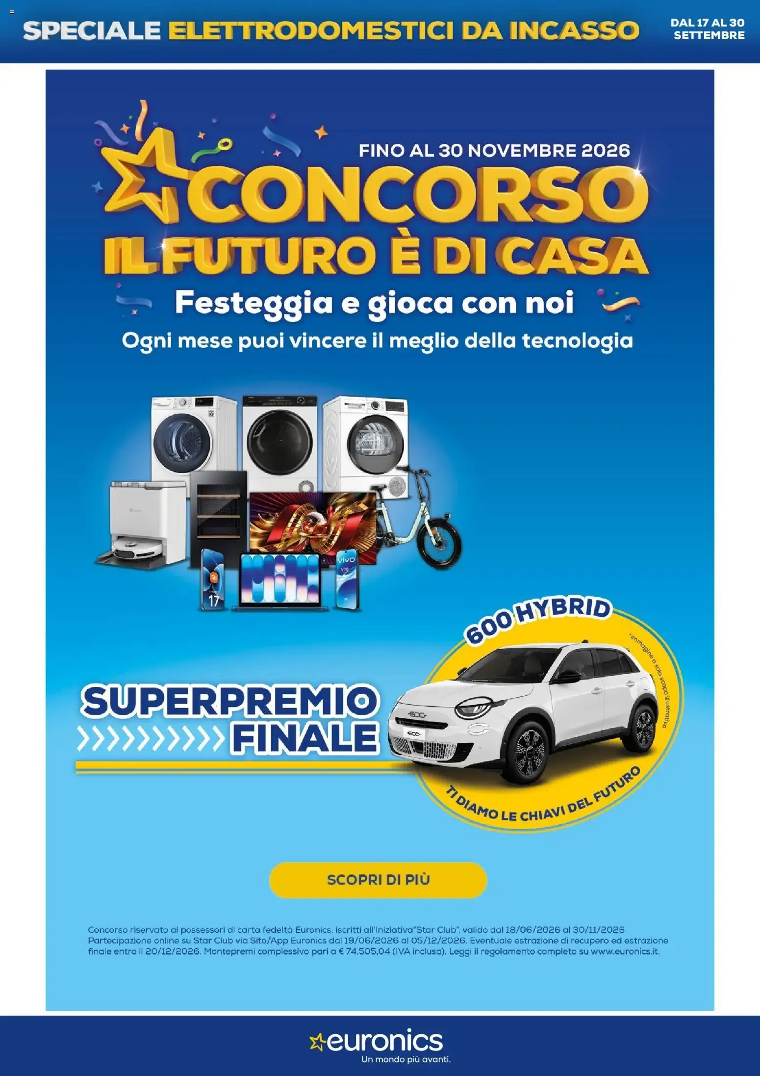 SPECIALE ELETTRODOMESTICI DA INCASSO da 17 settembre a 30 settembre di 2026 - Pagina del volantino 2