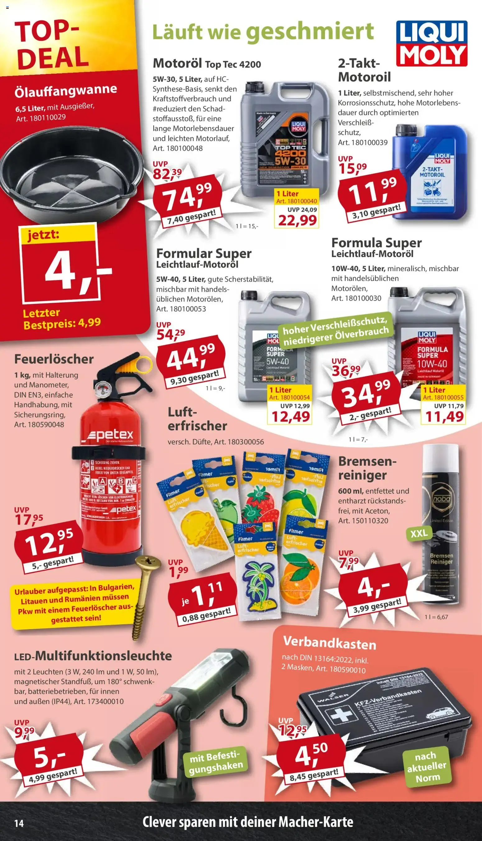 Sonderpreis Baumarkt Prospekt (ab 04.07.2026) zum Blättern von 4. Juli bis 10. Juli 2026 - Prospekt seite 14