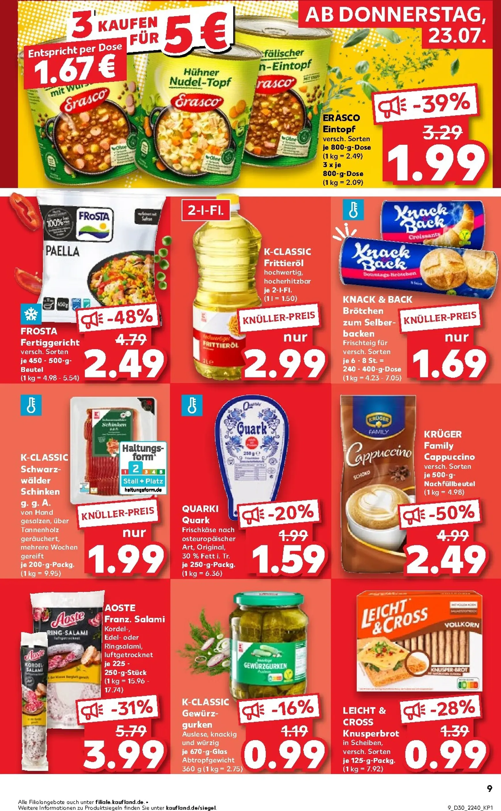 Kaufland Prospekt nächste Woche – von Donnerstag 23.07.2026 bis Mittwoch 29.07.2026 von 23. Juli bis 29. Juli 2026 - Prospekt seite 10