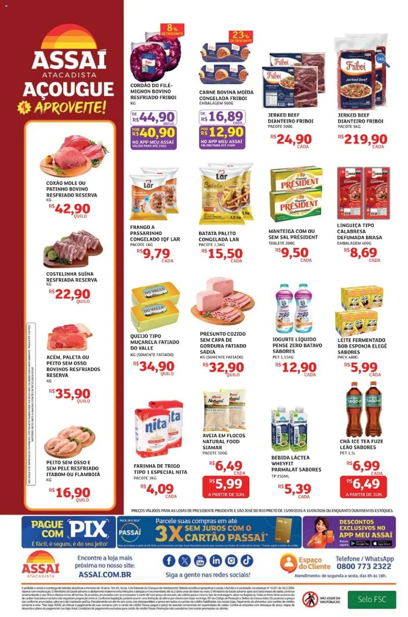 Encarte de Assaí Atacadista ofertas - SP de 15/09/2026 | Promoções Online 15 de setembro até 16 de setembro 2026 - Pagina 2