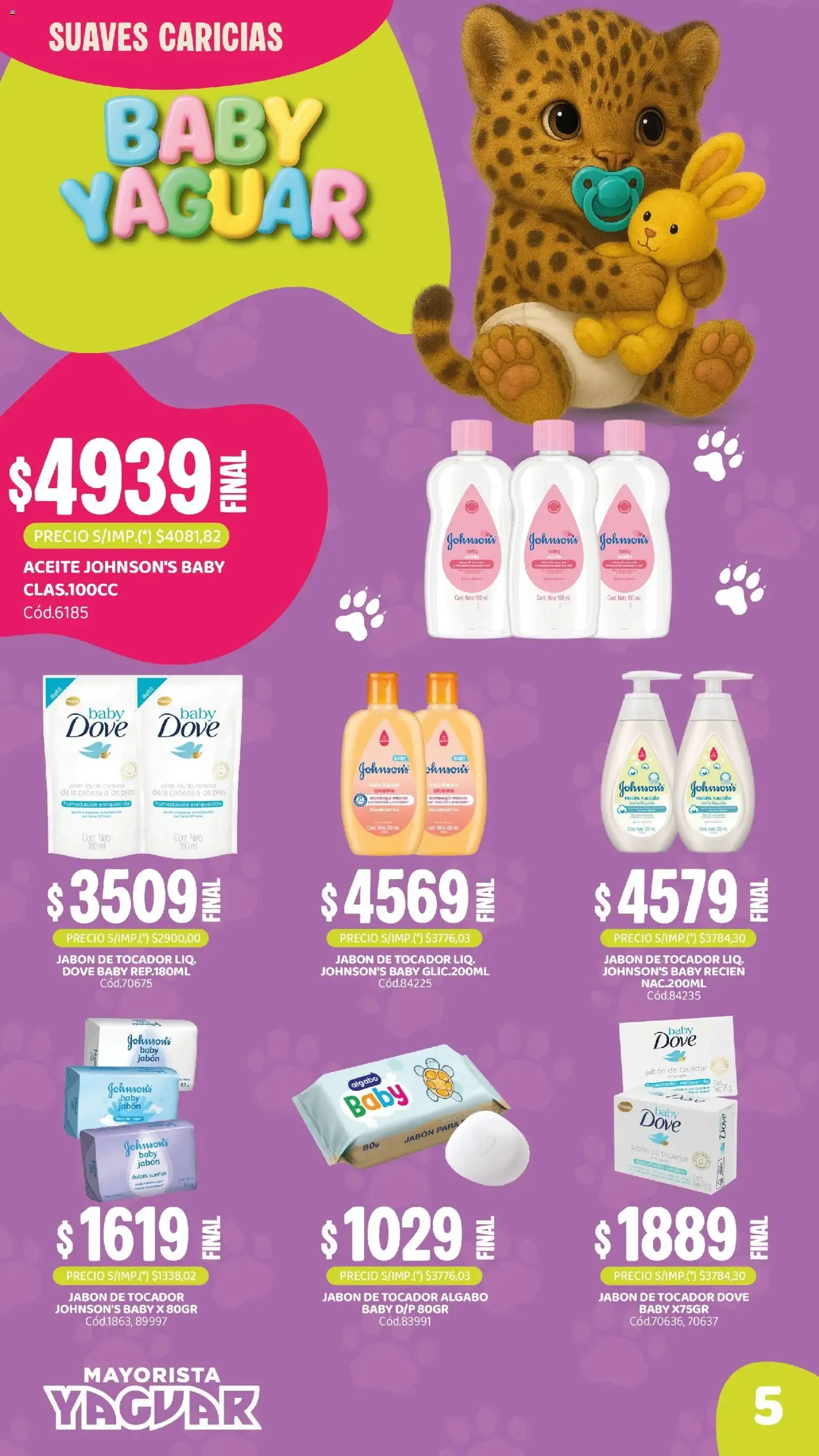 Ofertas de Yaguar - Todo Para Tu Bebe del 21/09/2026 - 04/10/2026 21 de septiembre al 4 de octubre 2026 - Página 5 del catálogo