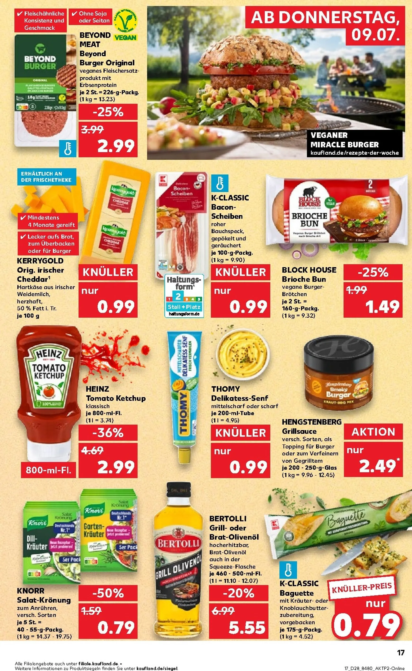 Kaufland Prospekt nächste Woche – von Donnerstag 09.07.2026 bis Mittwoch 15.07.2026 von 9. Juli bis 15. Juli 2026 - Prospekt seite 17
