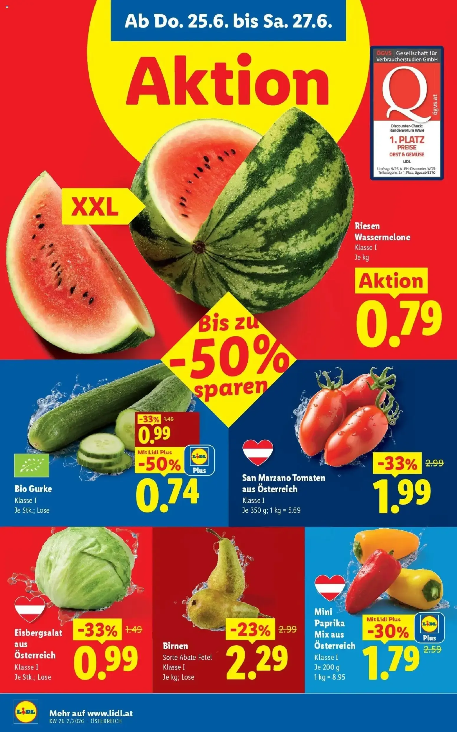 Lidl - Aktion von 25. Juni bis 27. Juni 2026 - Flugblätt seite 6