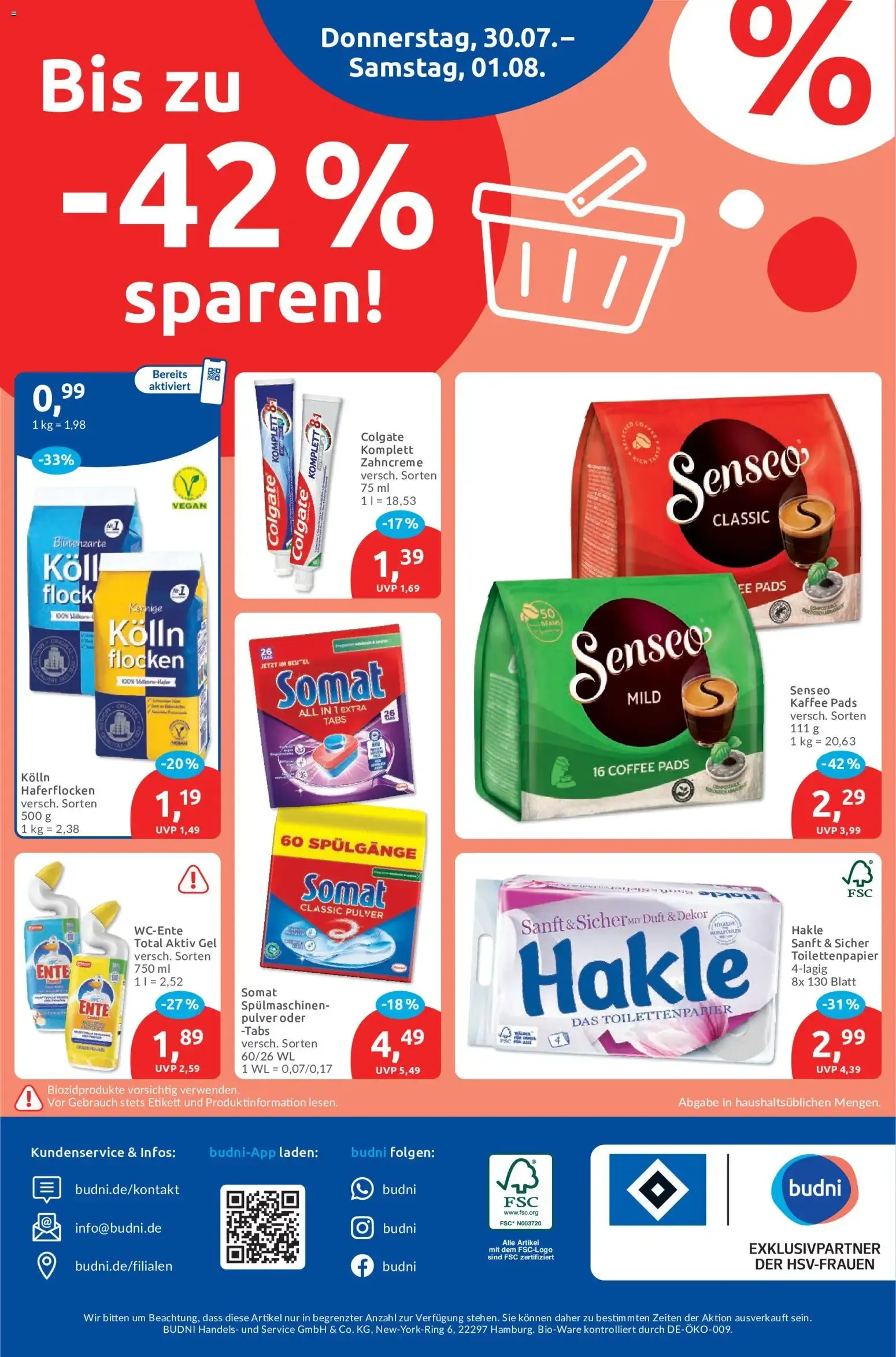 Neue Budni Prospekt (vom 27.07.2026 - 01.08.2026) von 27. Juli bis 1. August 2026 - Prospekt seite 8