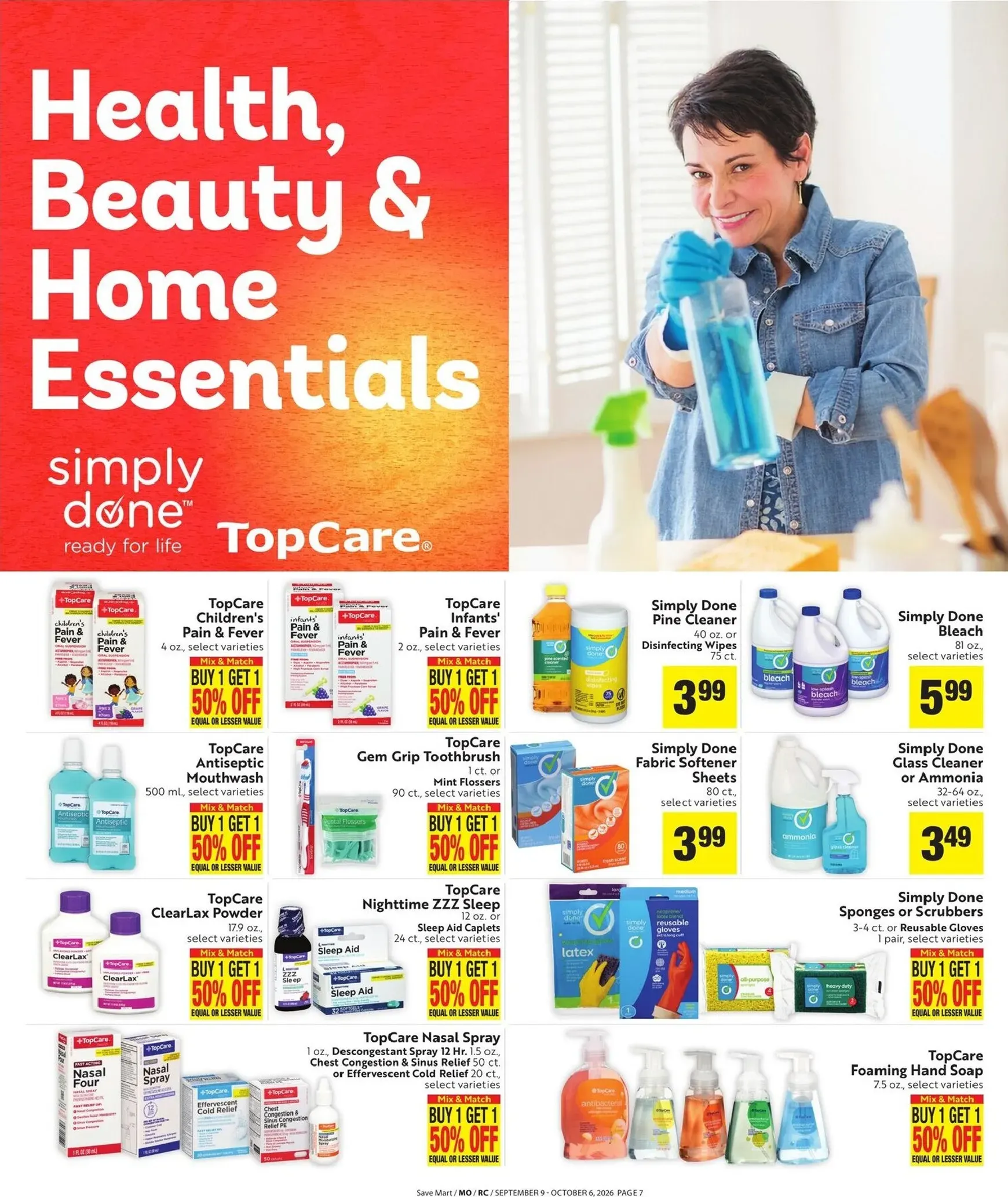 Weekly ad Save Mart - Save with Our Quality Brands from September 9 to October 6 2026 - Page 7