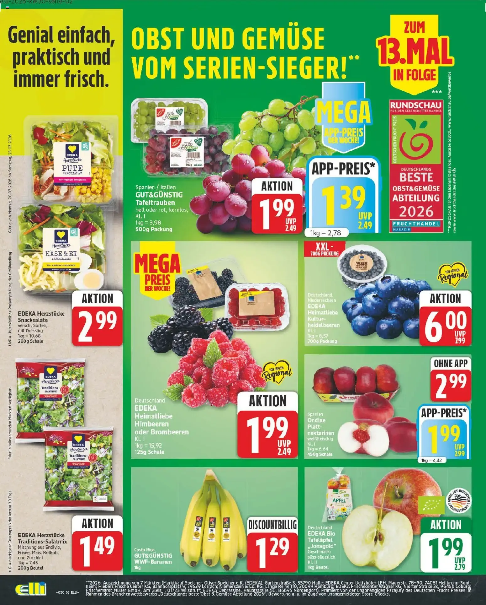Elli Markt Prospekt vom 20.07.2026 – Angebote online von 20. Juli bis 25. Juli 2026 - Prospekt seite 2