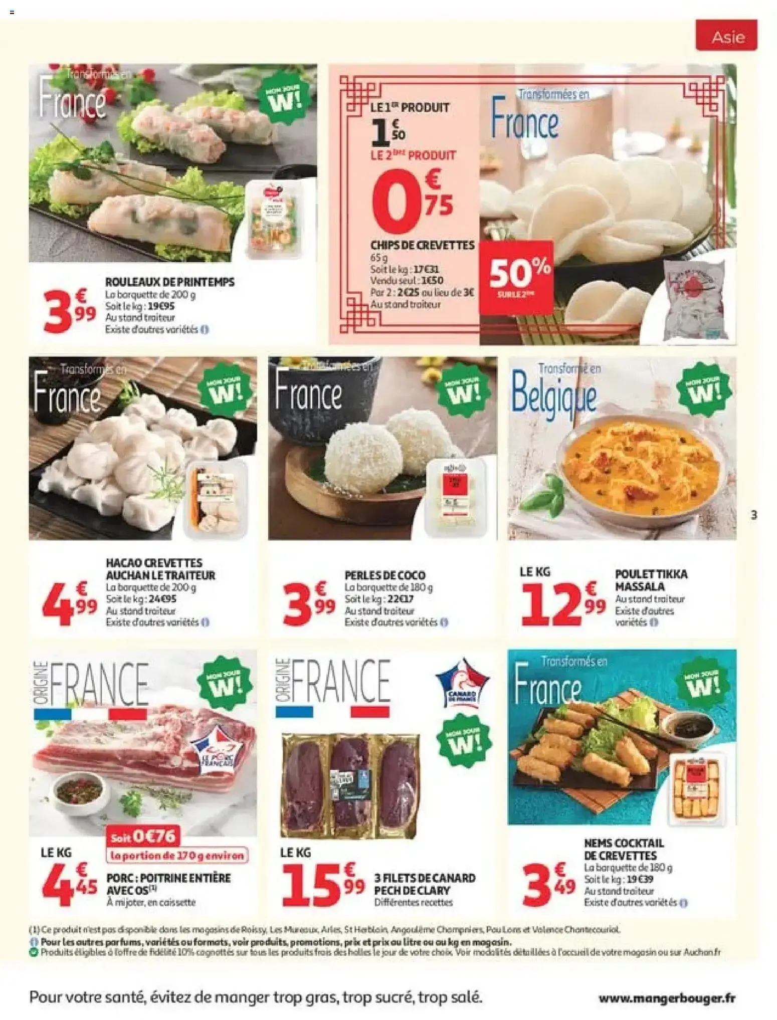 Auchan Saveurs d'Asie hypers à partir du 22/09/2026 - promo en ligne du 22 septembre au 4 octobre 2026 - Catalogue page 3