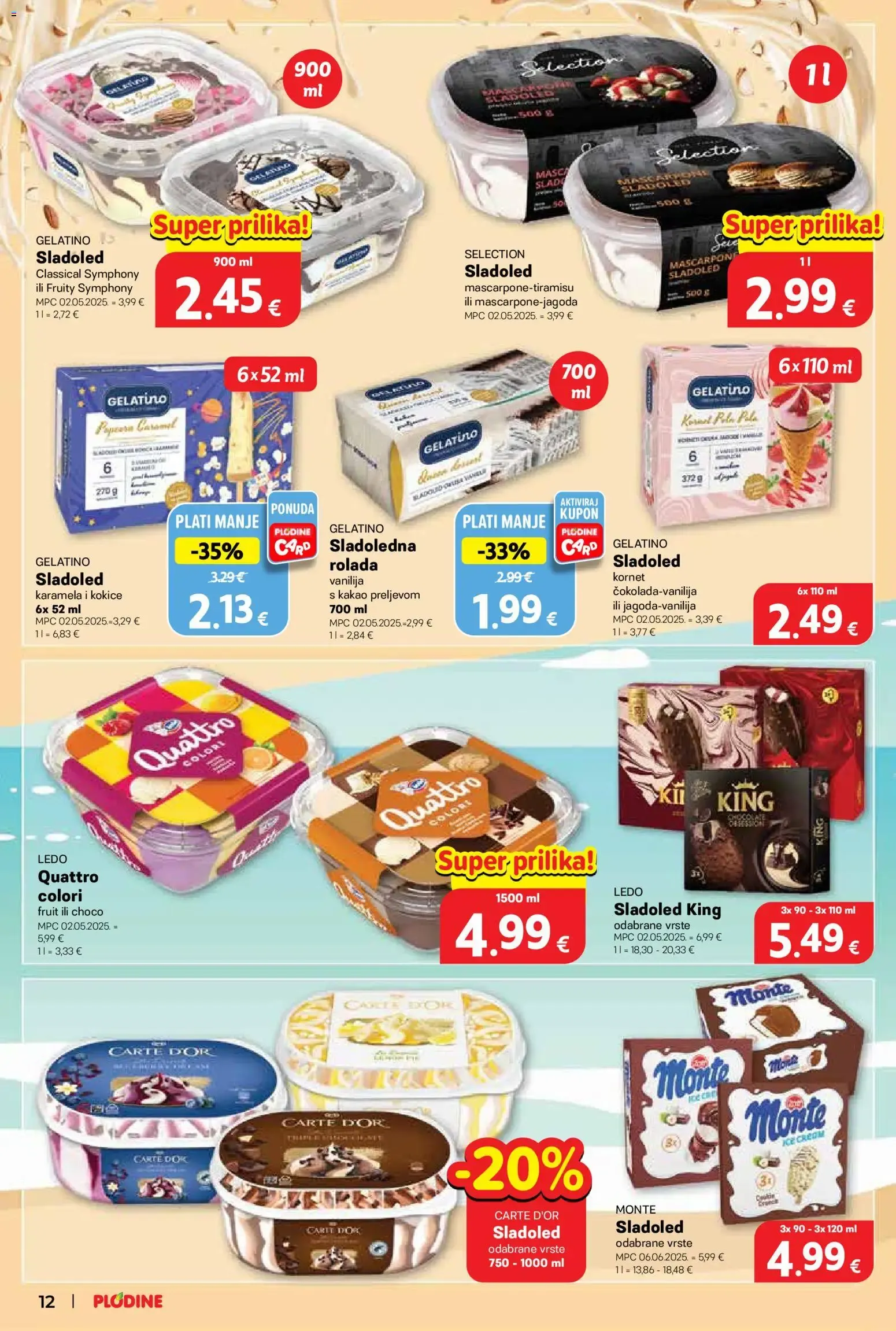 Katalog Plodine Katalog novi od 29.07.2026 na listanje > letak digitalni od 29. srpnja do 4. kolovoza 2026. - Pregled Stranica 12