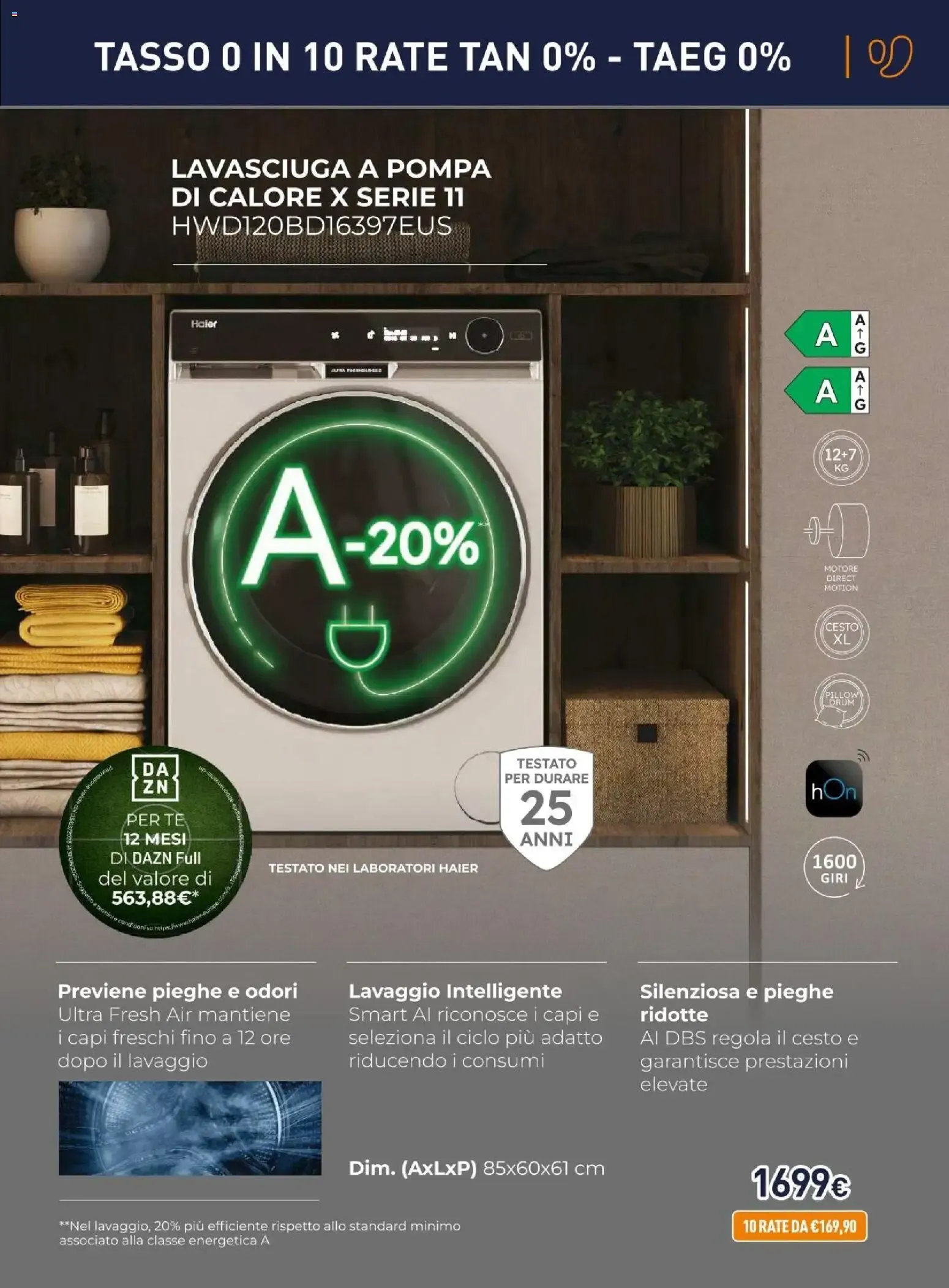 Nuovo Unieuro volantino Haier dal 21/08/2026 > offerte anteprima 🛍️ da 21 agosto a 6 settembre di 2026 - Pagina del volantino 5
