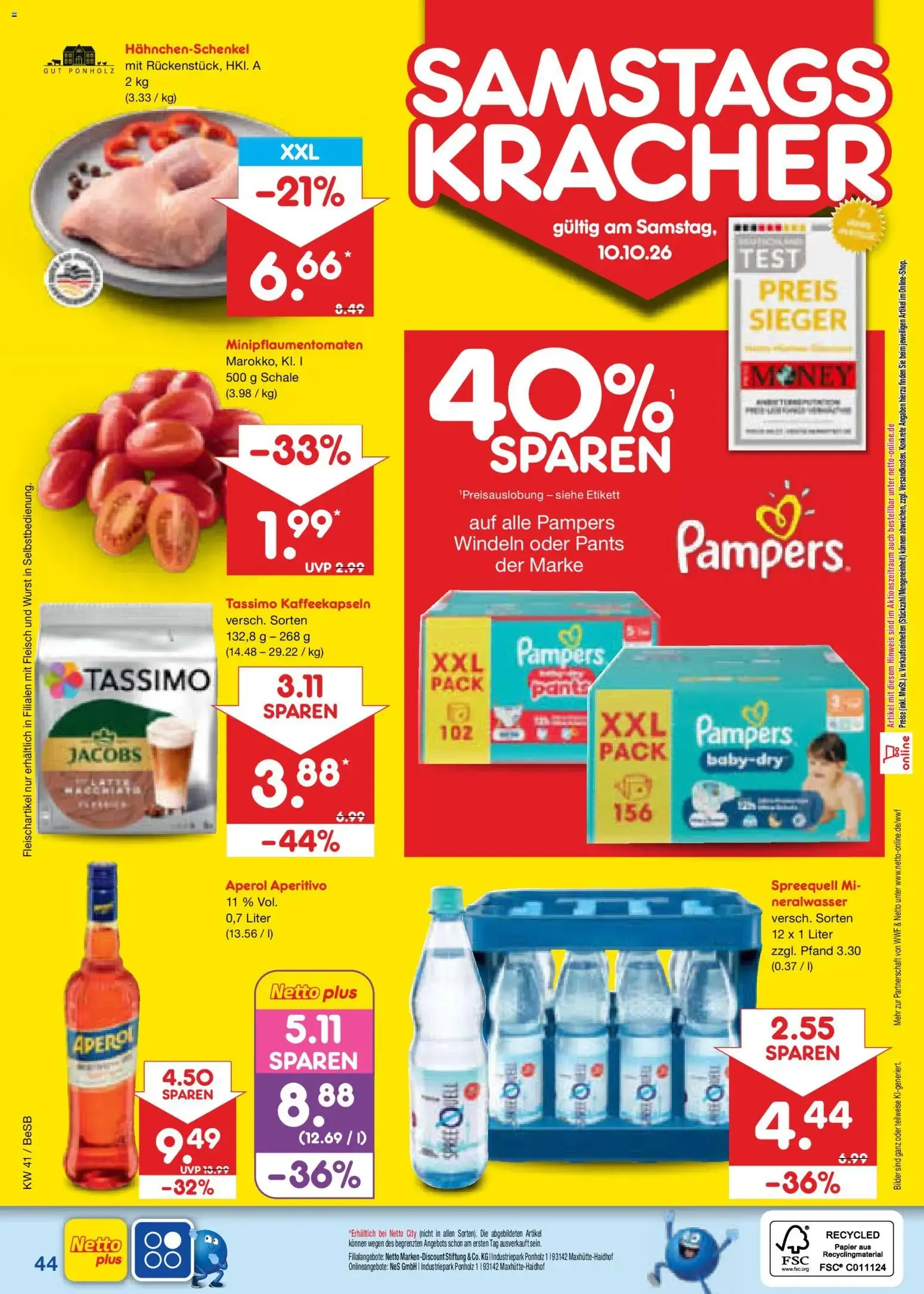 Netto Marken-Discount Prospekt (ab 05.10.2026) » Angebote von 5. Oktober bis 10. Oktober 2026 - Prospekt seite 56