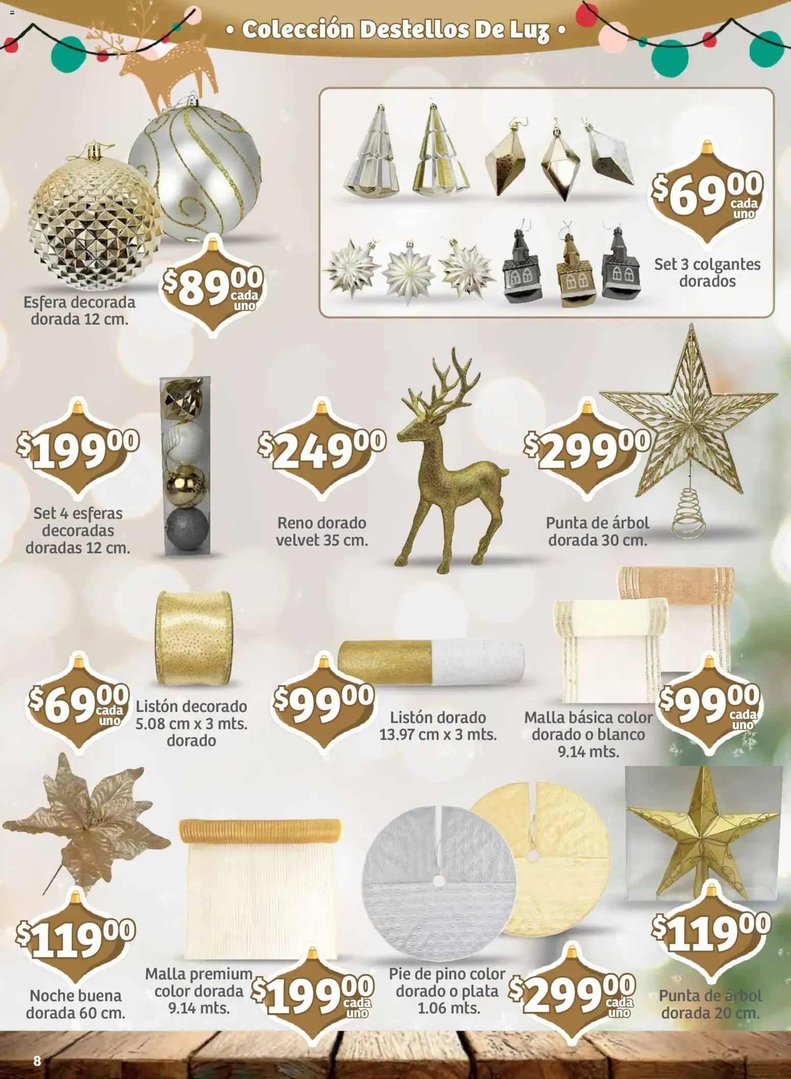 Catálogo de Soriana Decoración de Navidad 2026 30 de septiembre al 11 de noviembre 2026 - Pagina 8