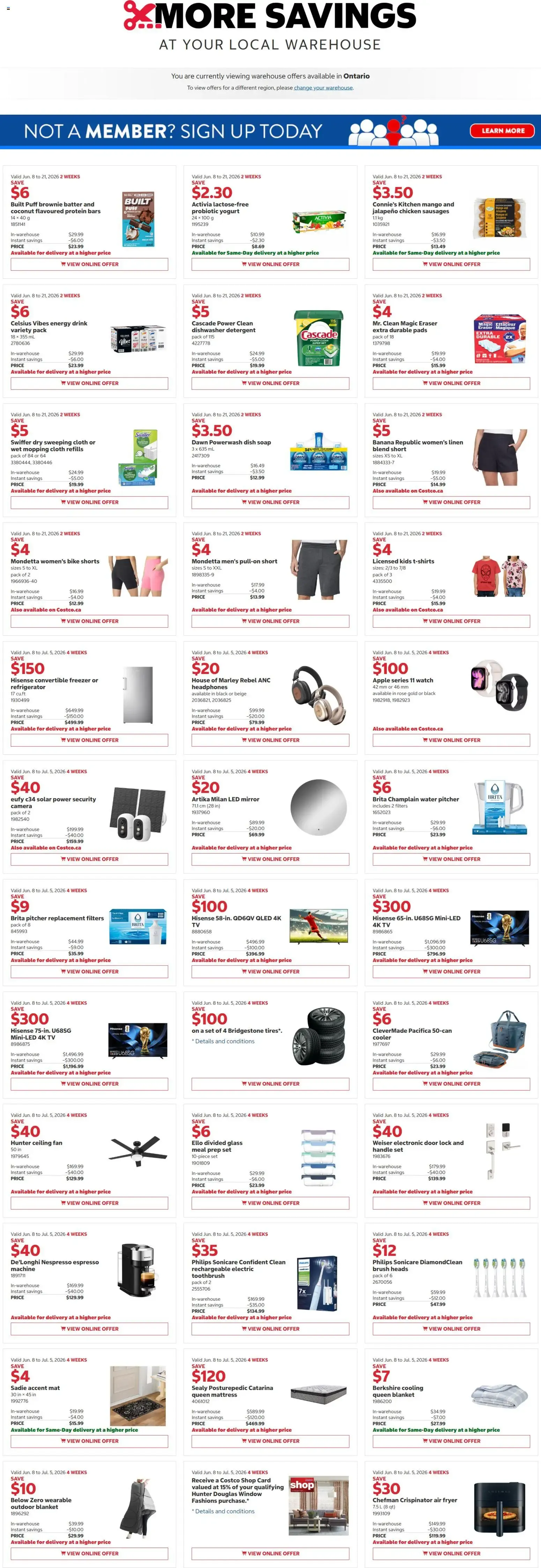 MORE SAVINGS AT YOUR LOCAL WAREHOUSE