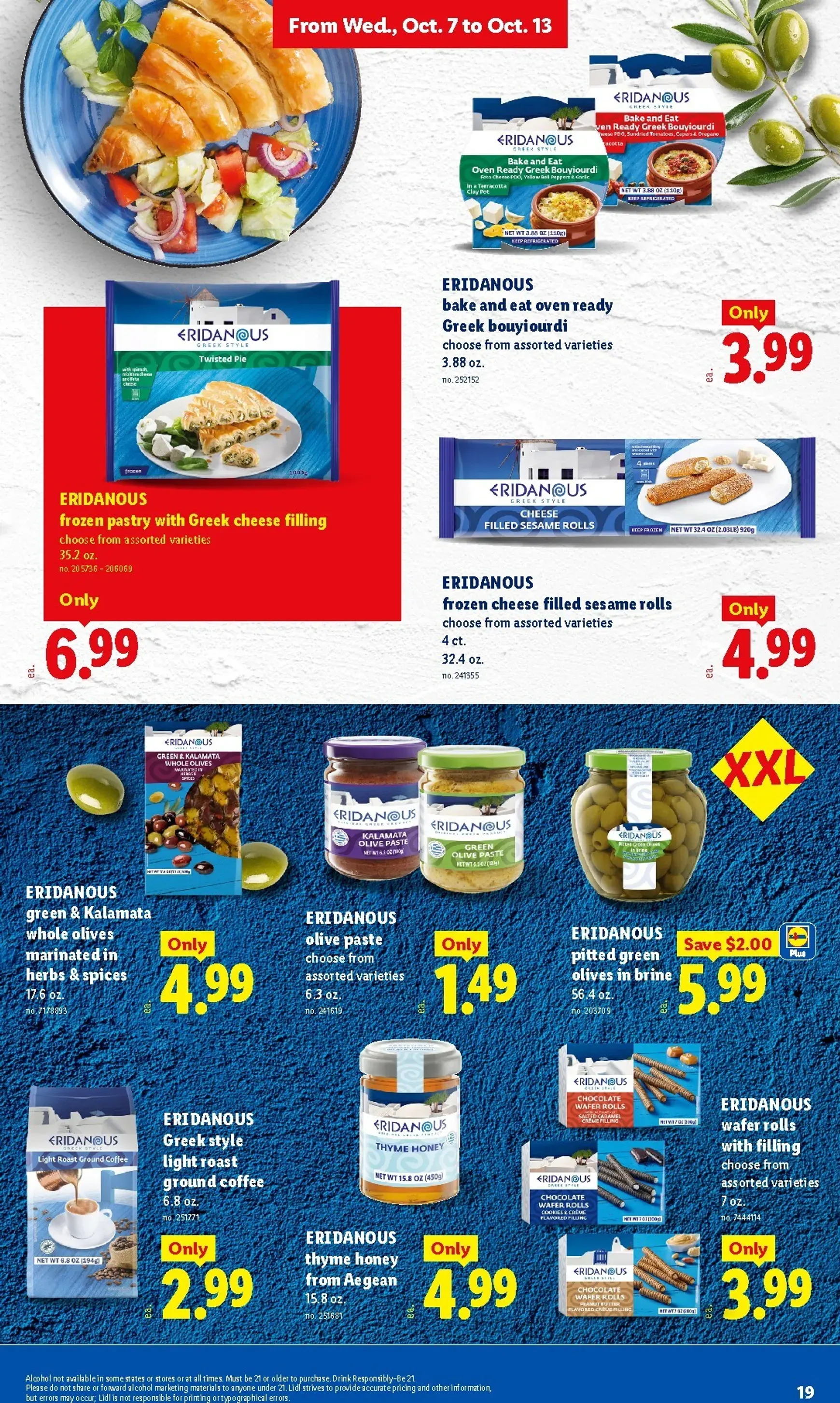 Weekly promotion Current Lidl leaflet valid from Wednesday 10/07/2026 to Tuesday 10/13/2026 spanning from October 7 to October 13 2026 - Page 19 for Catalogue 365