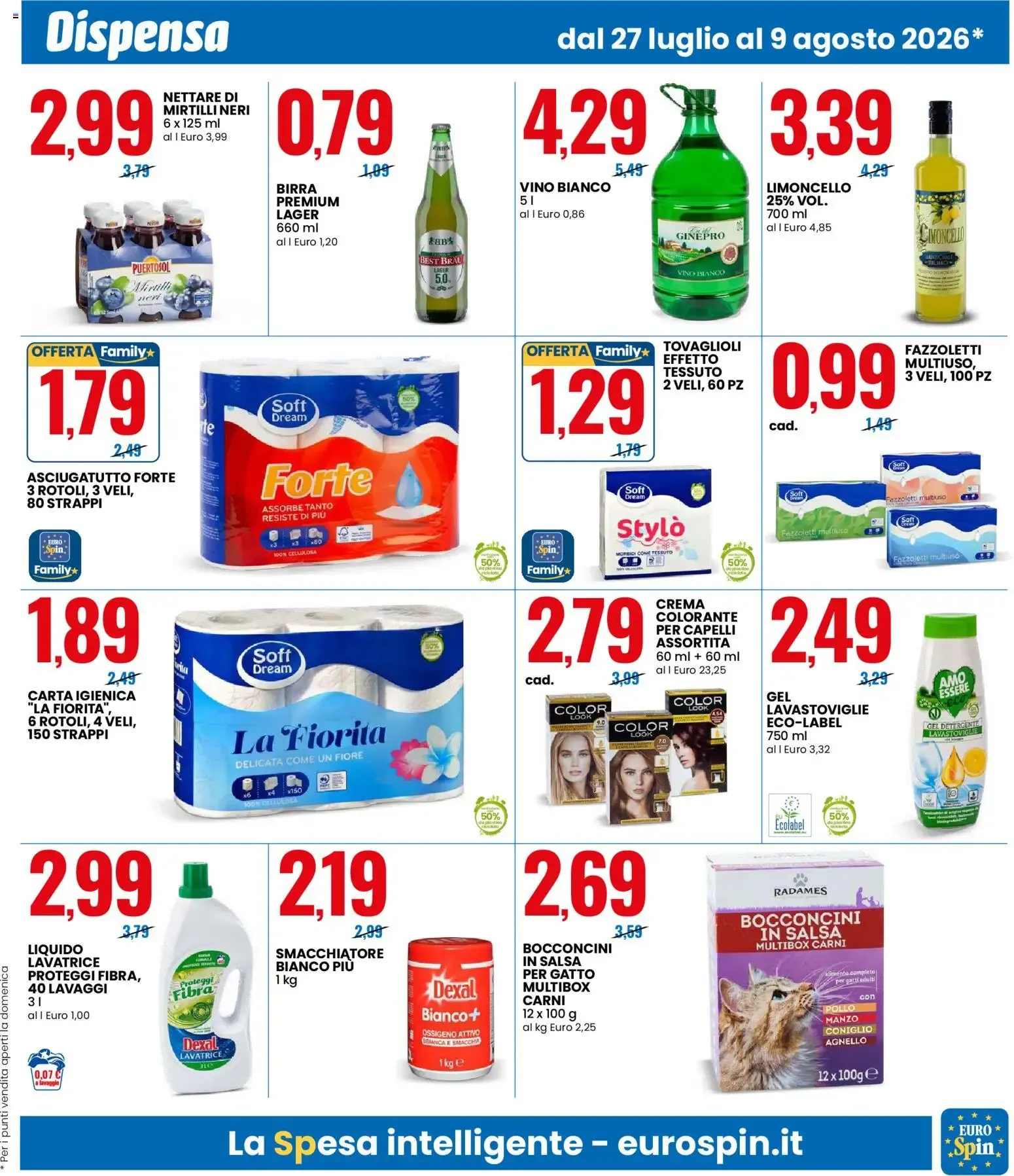 Volantino Eurospin dal 27/07/2026 > Nuovo Offerte > Anteprima da 27 luglio a 9 agosto di 2026 - Pagina del volantino 5