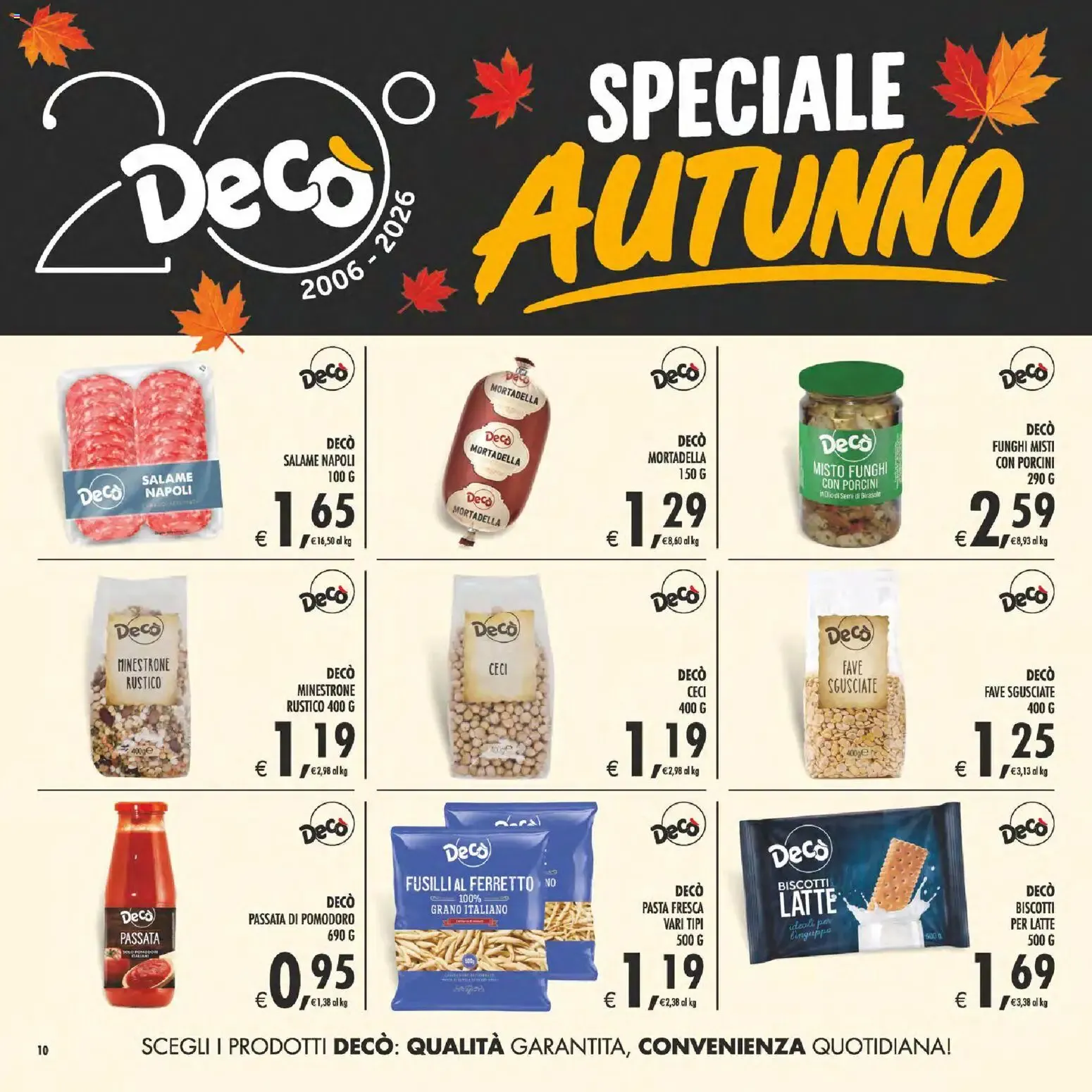 Deco Gourmet - Super Concorso e Offerte Speciali da 23 ottobre a 2 novembre di 2026 - Pagina del volantino 10