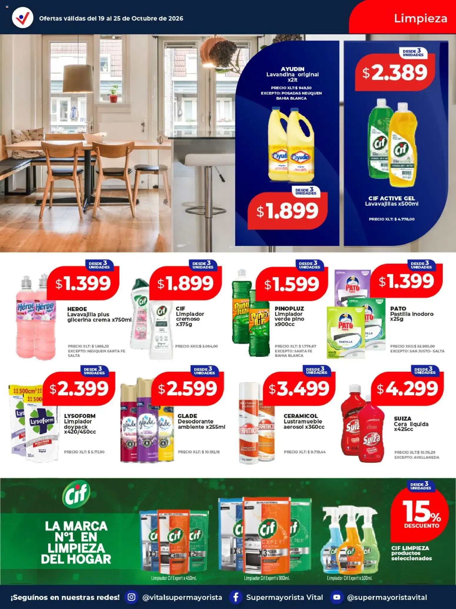 Ofertas de Vital - Ofertas || del 19/10/2026 - 25/10/2026 || Catálogo 19 de octubre al 25 de octubre 2026 - Página 12 del catálogo