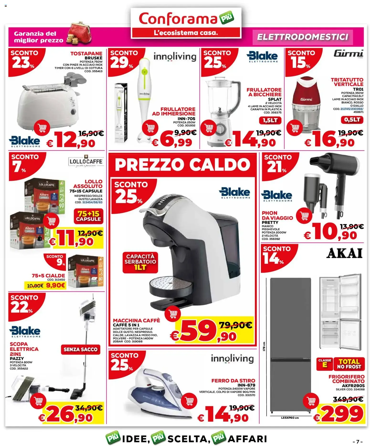 Conforama: Sconti Caldi per l'Estate da 2 luglio a 26 luglio di 2026 - Pagina del volantino 7