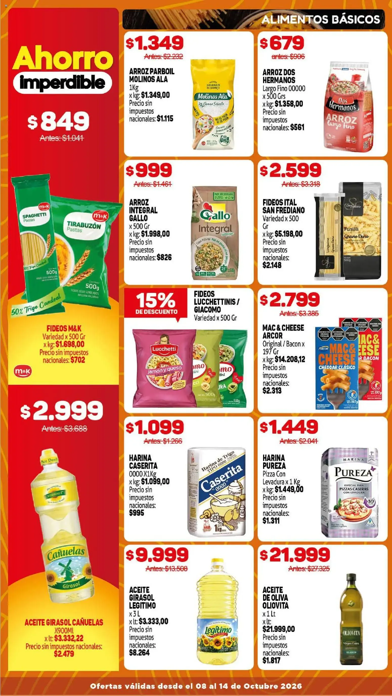 Ofertas de Makro Ahorro al Rojo Vivo 8 de octubre al 14 de octubre 2026 - Página 6 del catálogo