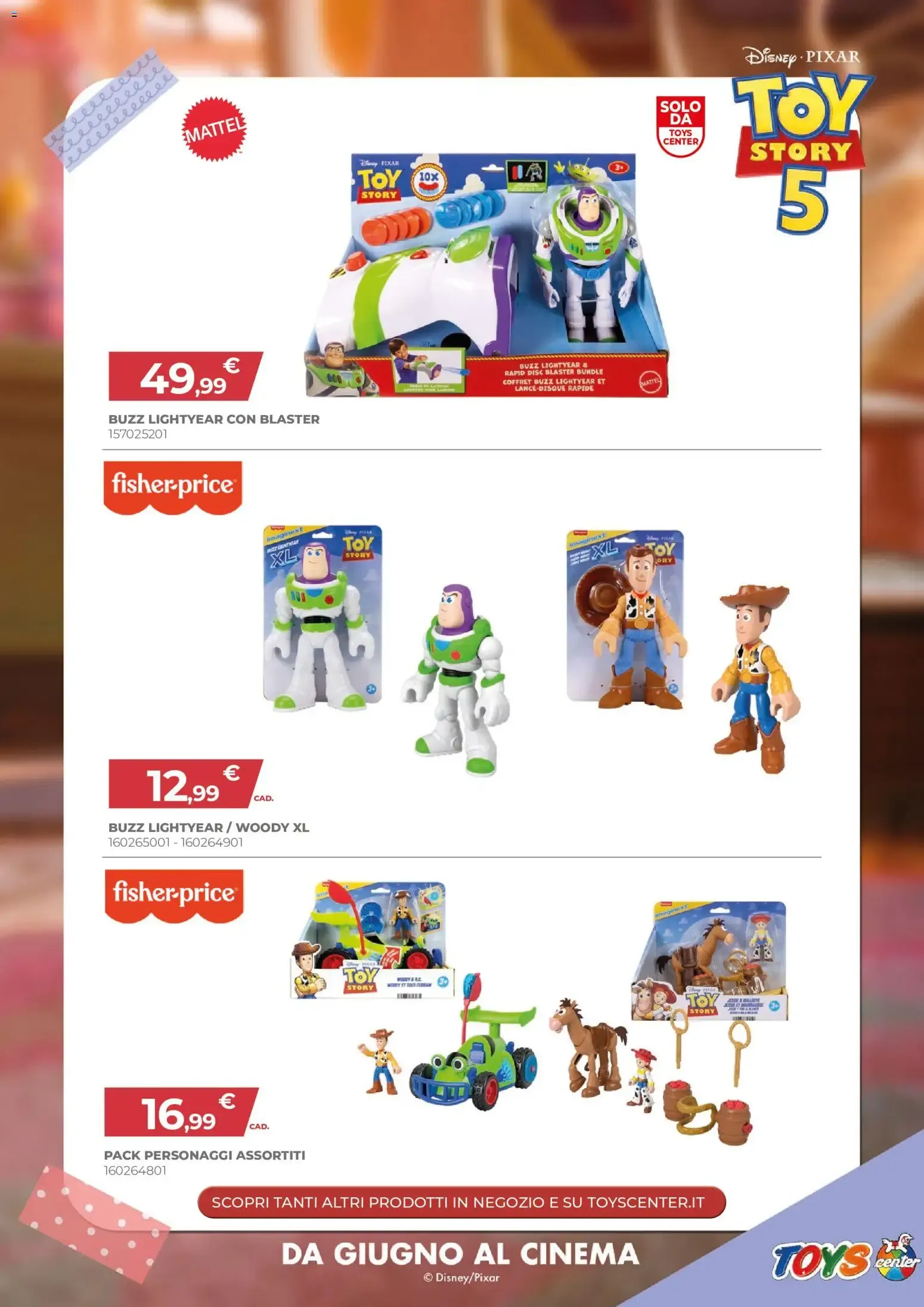 Toys Center Film Festival: Compra productos Toy Story y recibe un voucher de cine da 9 giugno a 22 giugno di 2026 - Pagina del volantino 3