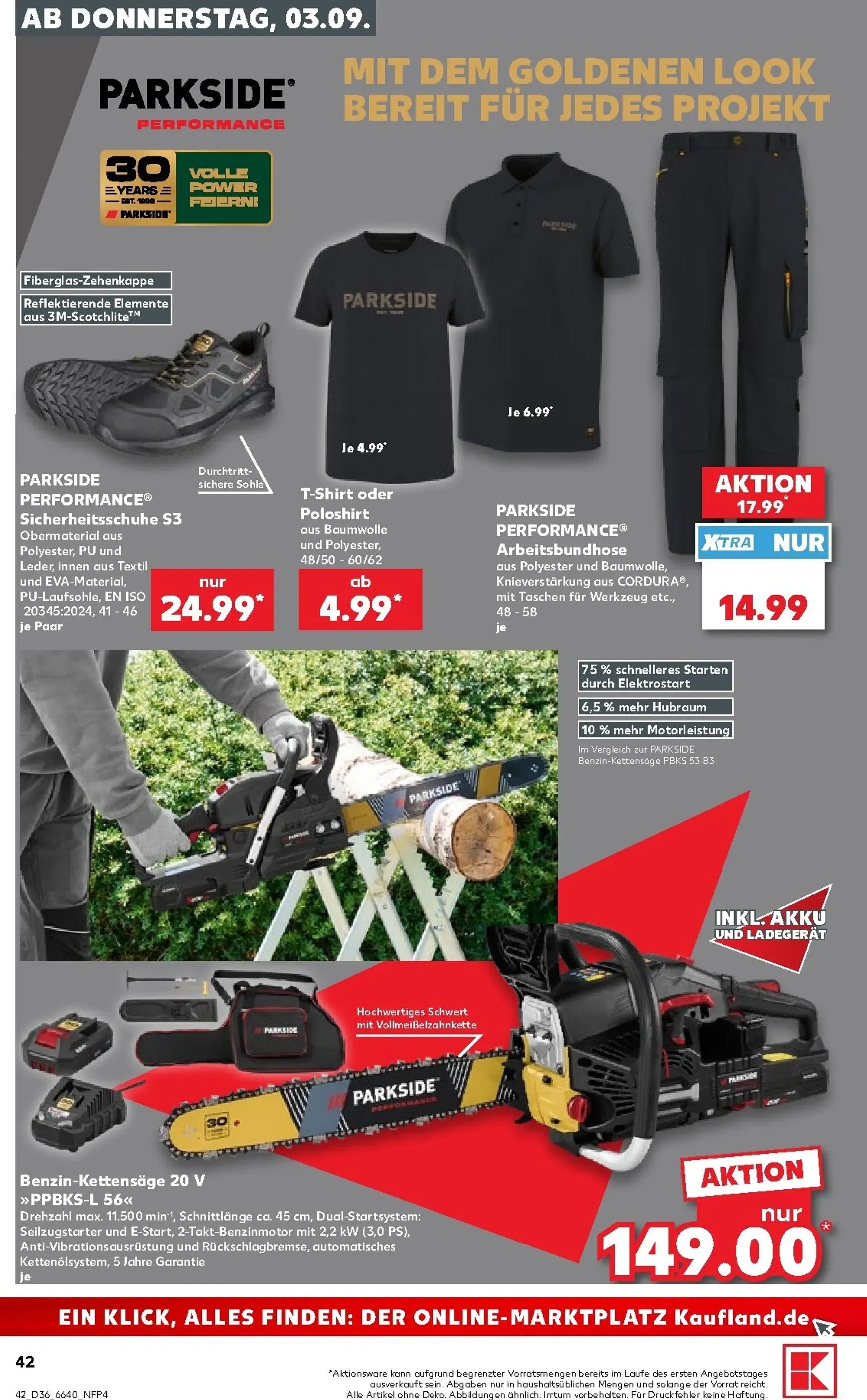Neuer Kaufland Prospekt – von Donnerstag 03.09.2026 bis Mittwoch 09.09.2026 von 3. September bis 9. September 2026 - Prospekt seite 43